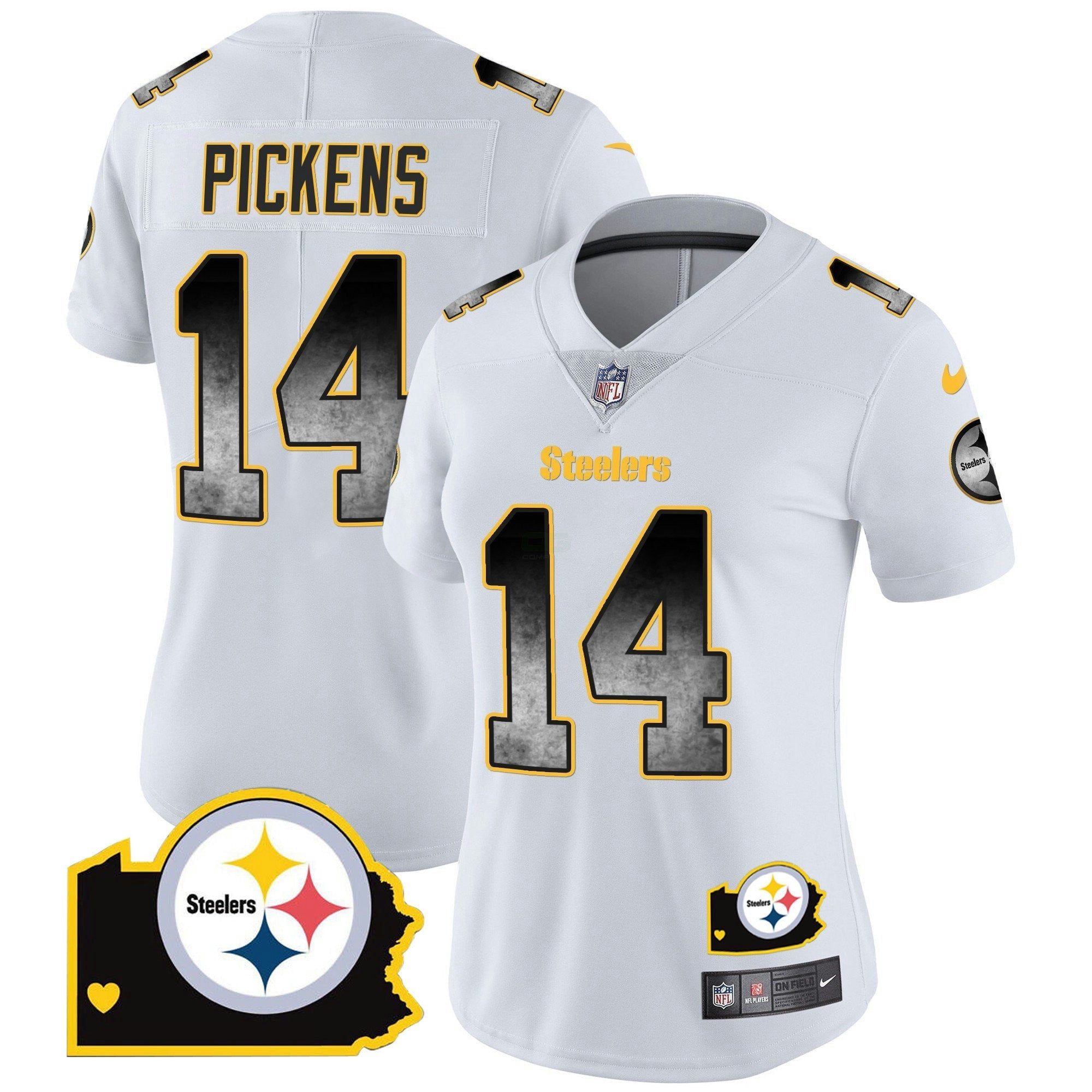 Camisa NFL Women’s Arch Smoke Home Patch Vapor Jersey