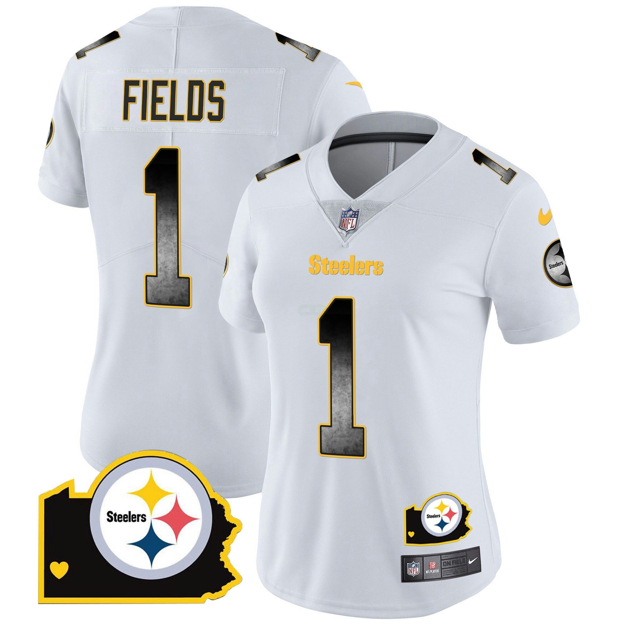Camisa NFL Women’s Arch Smoke Home Patch Vapor Jersey