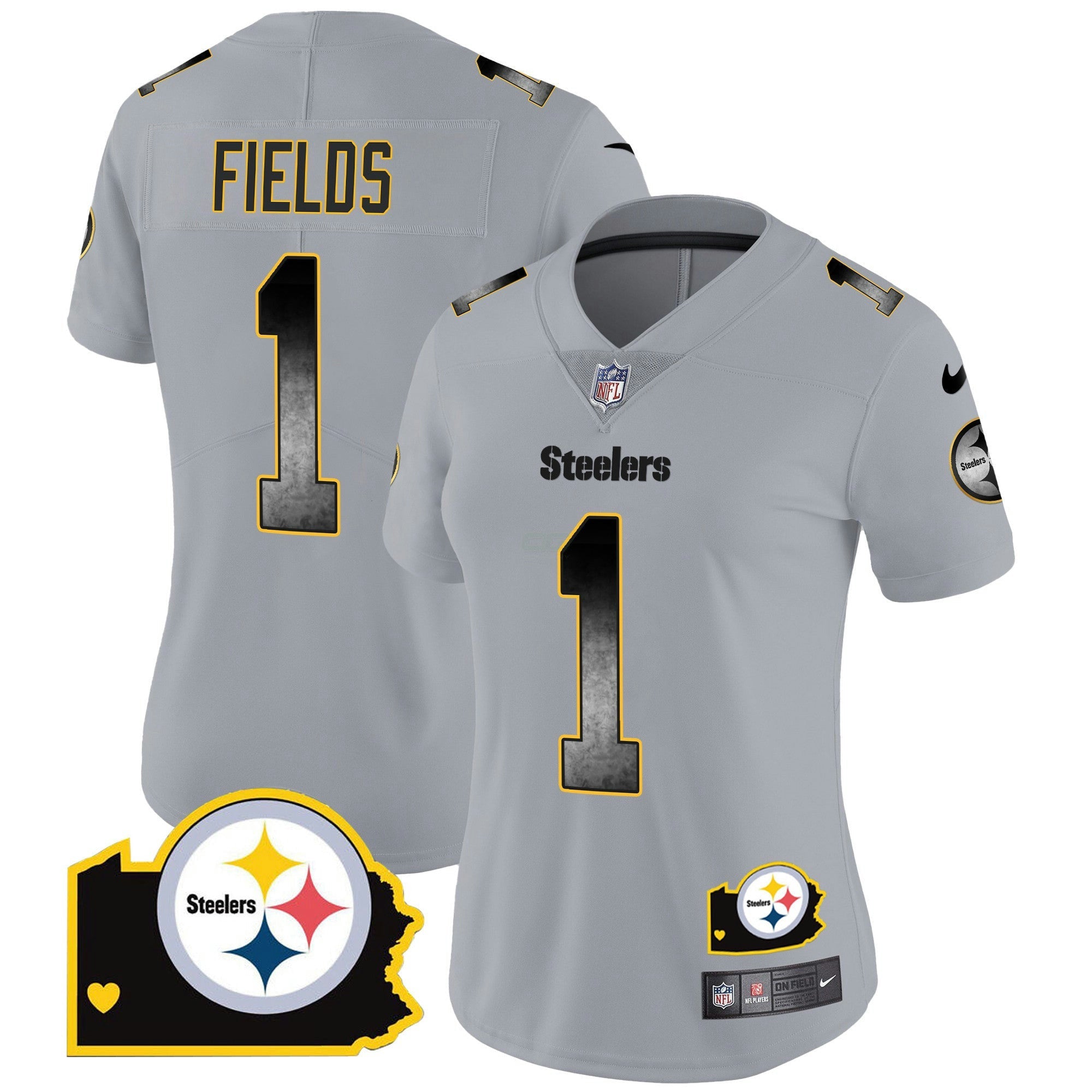 Camisa NFL Women’s Arch Smoke Home Patch Vapor Jersey