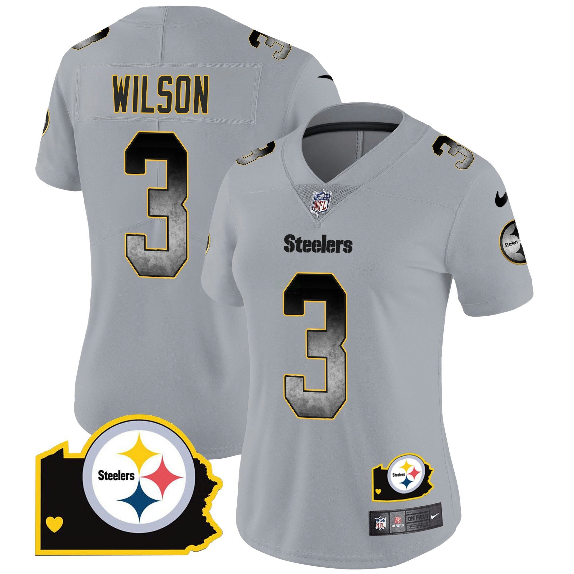 Camisa NFL Women’s Arch Smoke Home Patch Vapor Jersey