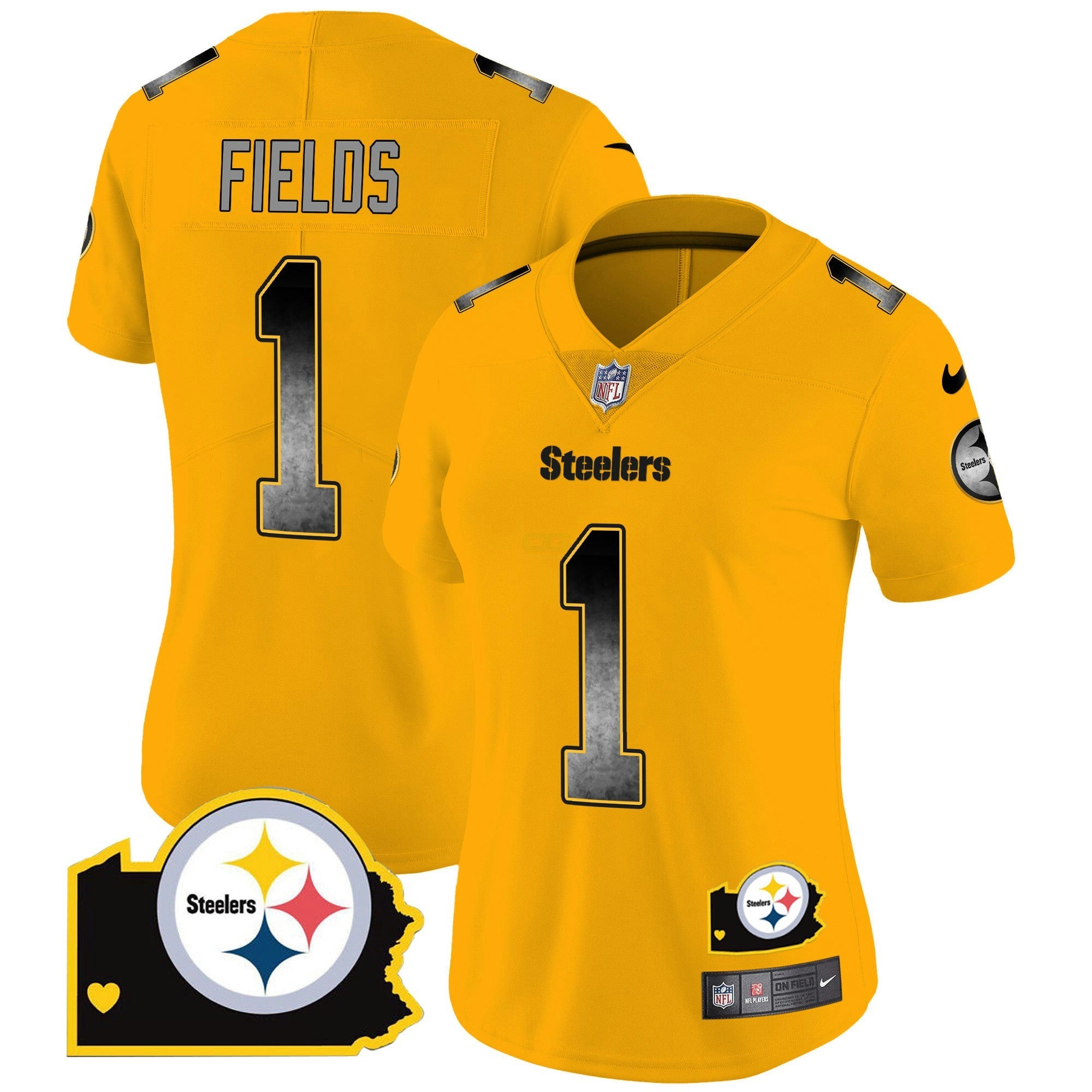 Camisa NFL Women’s Arch Smoke Home Patch Vapor Jersey