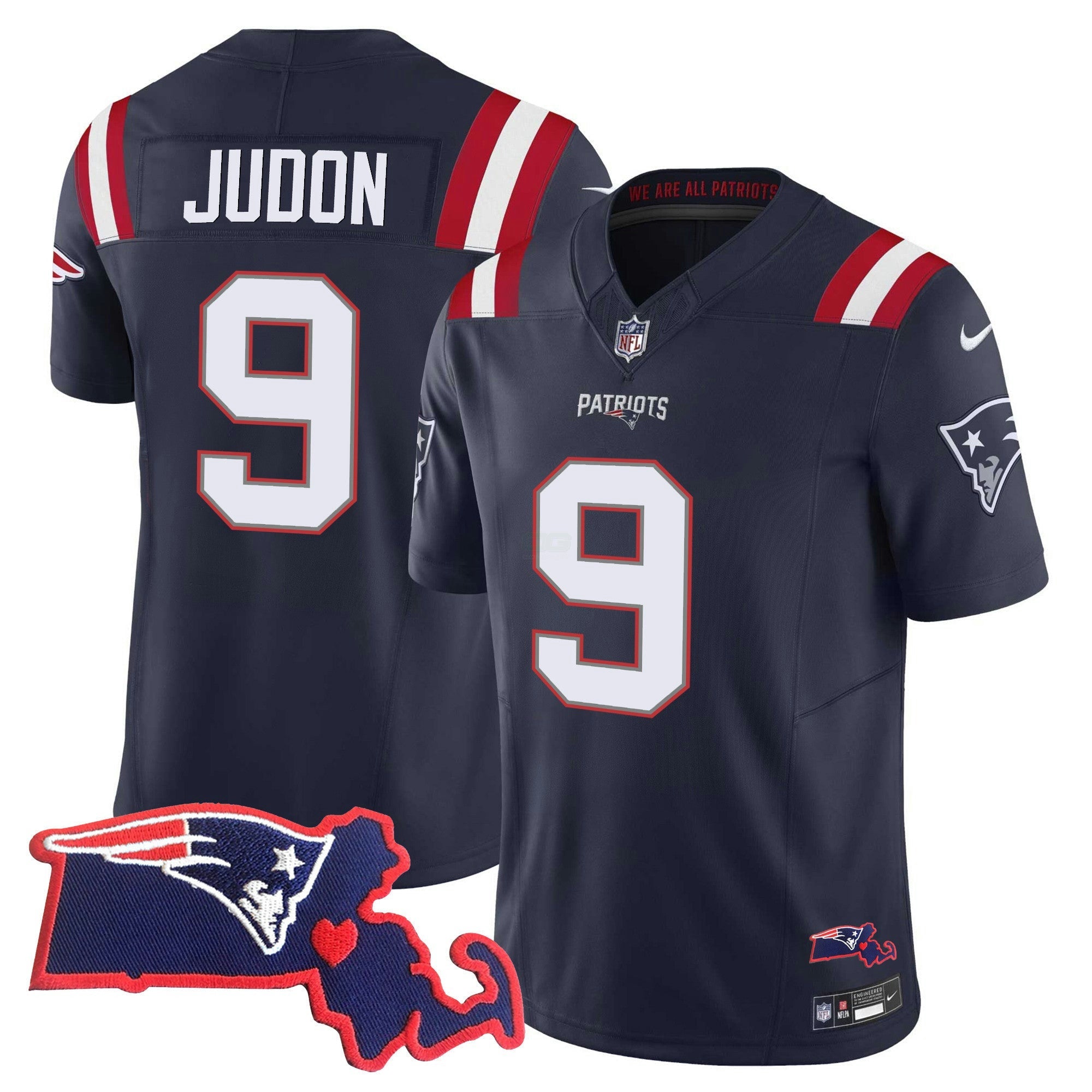 Camisa NFL Women’s Bill Belichick 6x Champions Vapor Jersey
