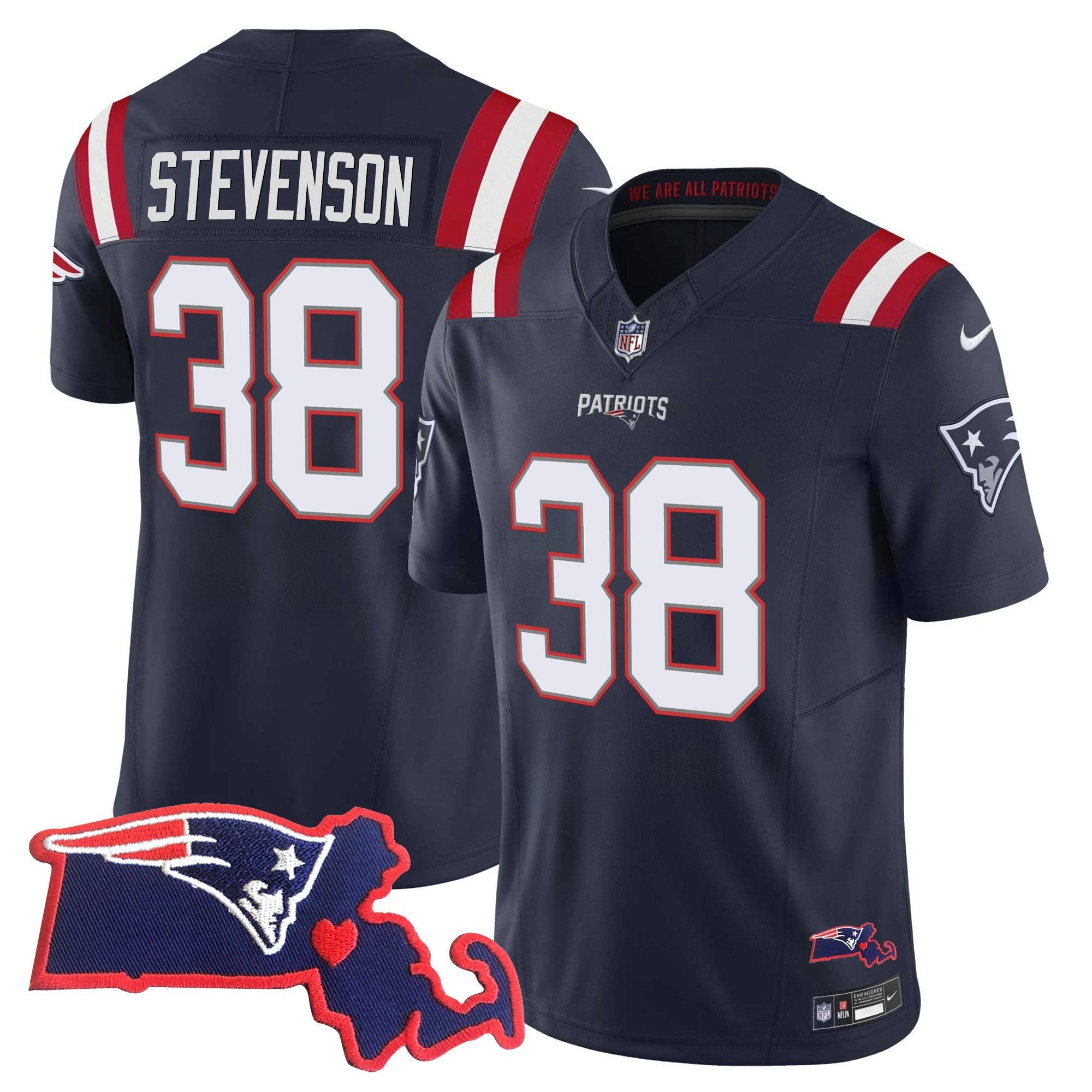 Camisa NFL Women’s Bill Belichick 6x Champions Vapor Jersey
