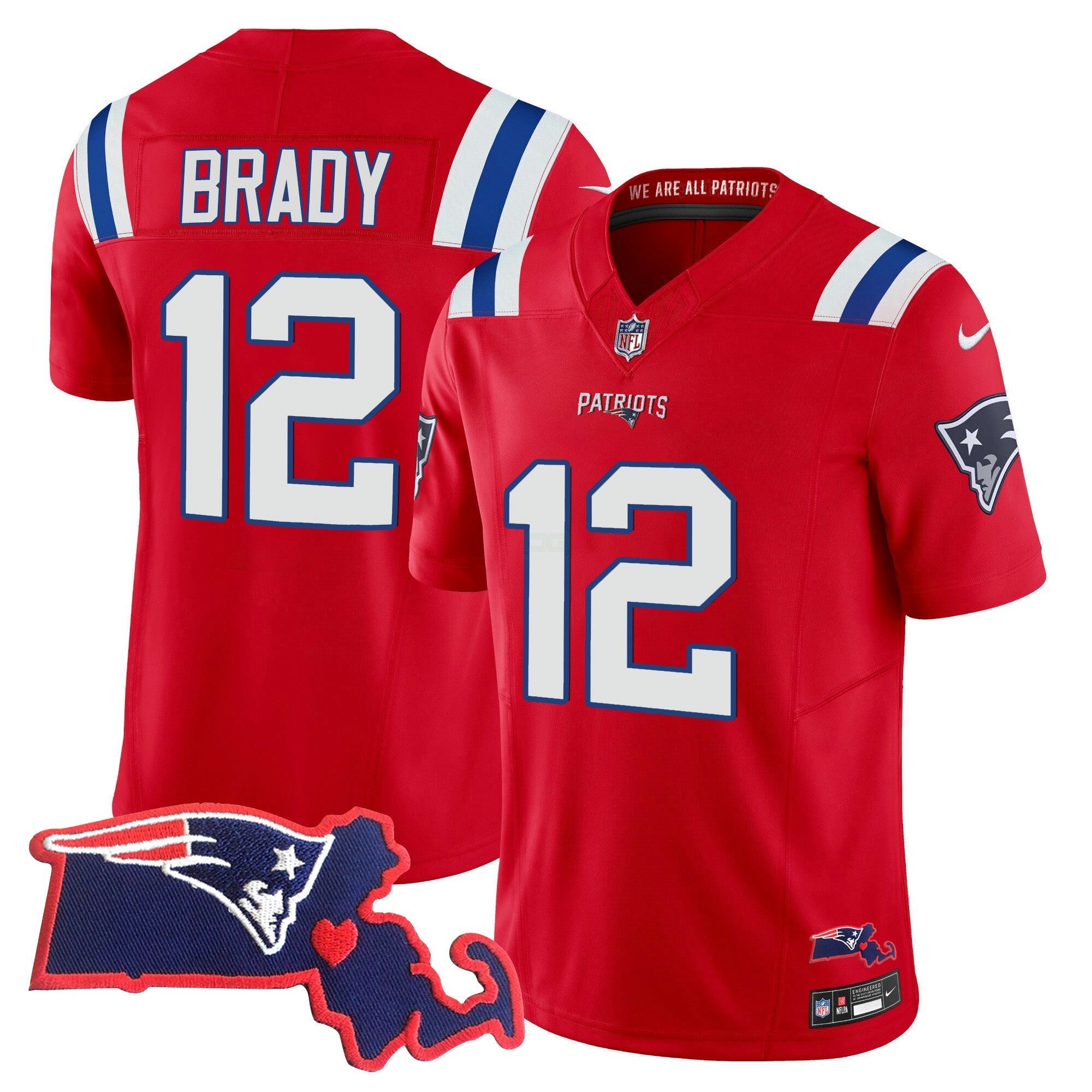 Camisa NFL Women’s Bill Belichick 6x Champions Vapor Jersey