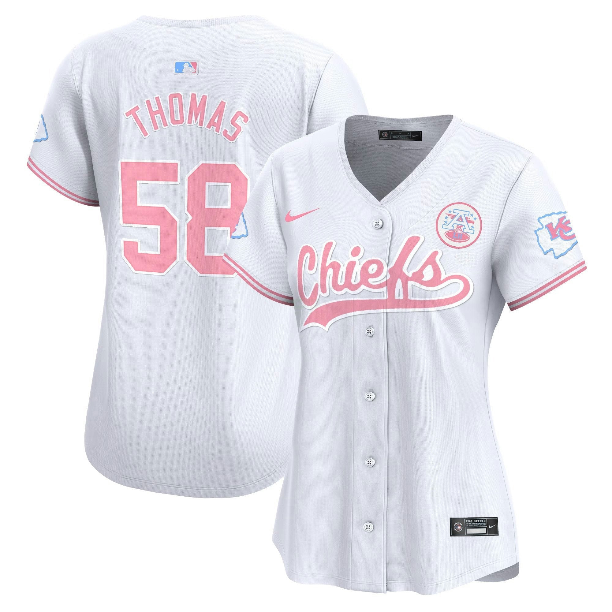 Camisa NFL Women’s Bubblegum Pink Vapor Premier Limited Jersey