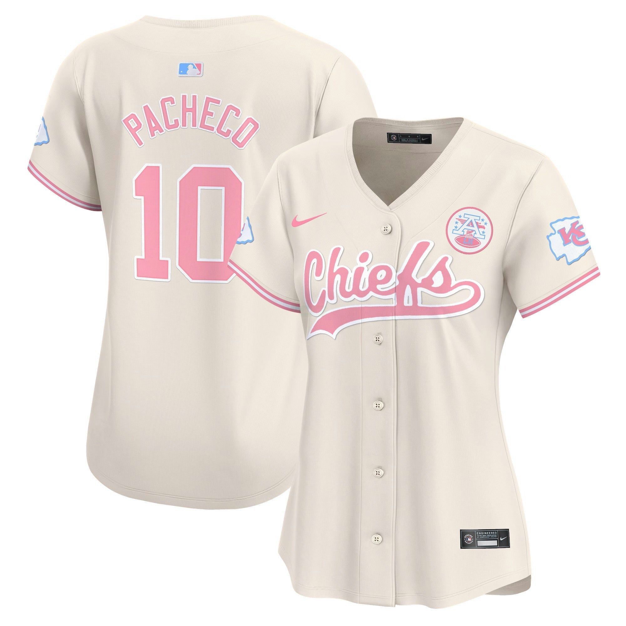 Camisa NFL Women’s Bubblegum Pink Vapor Premier Limited Jersey
