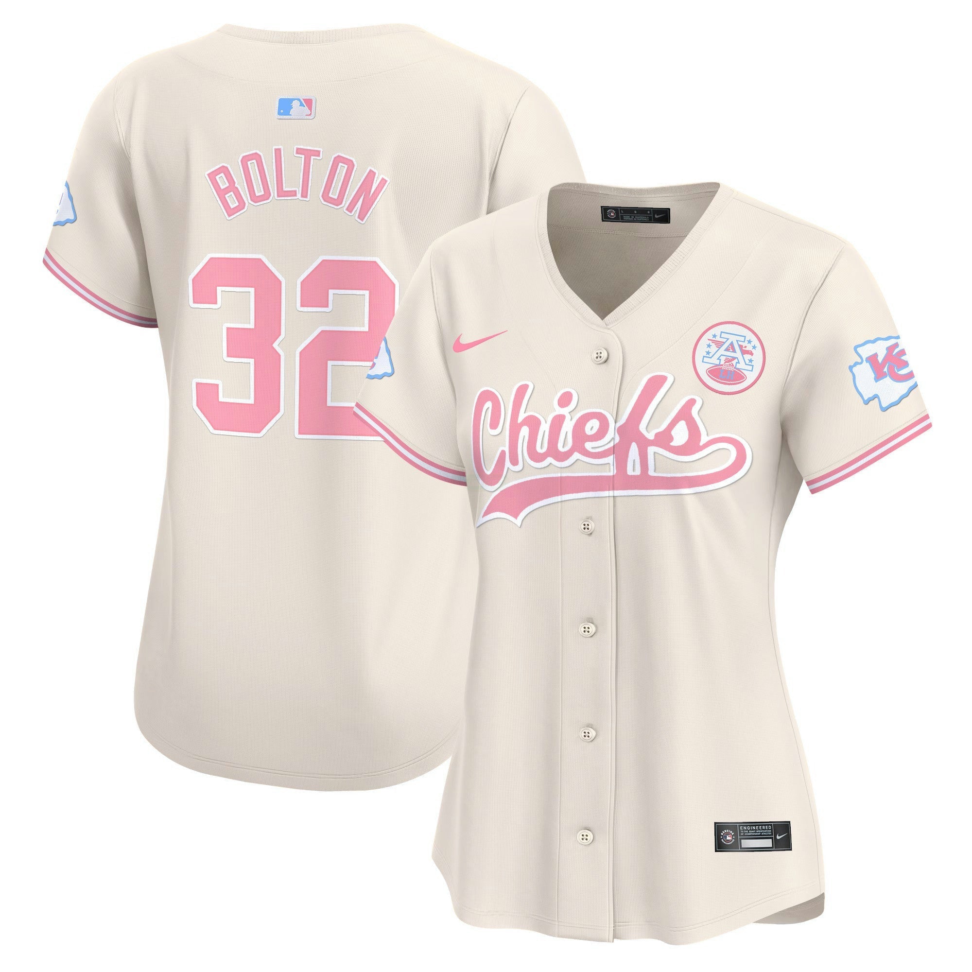 Camisa NFL Women’s Bubblegum Pink Vapor Premier Limited Jersey