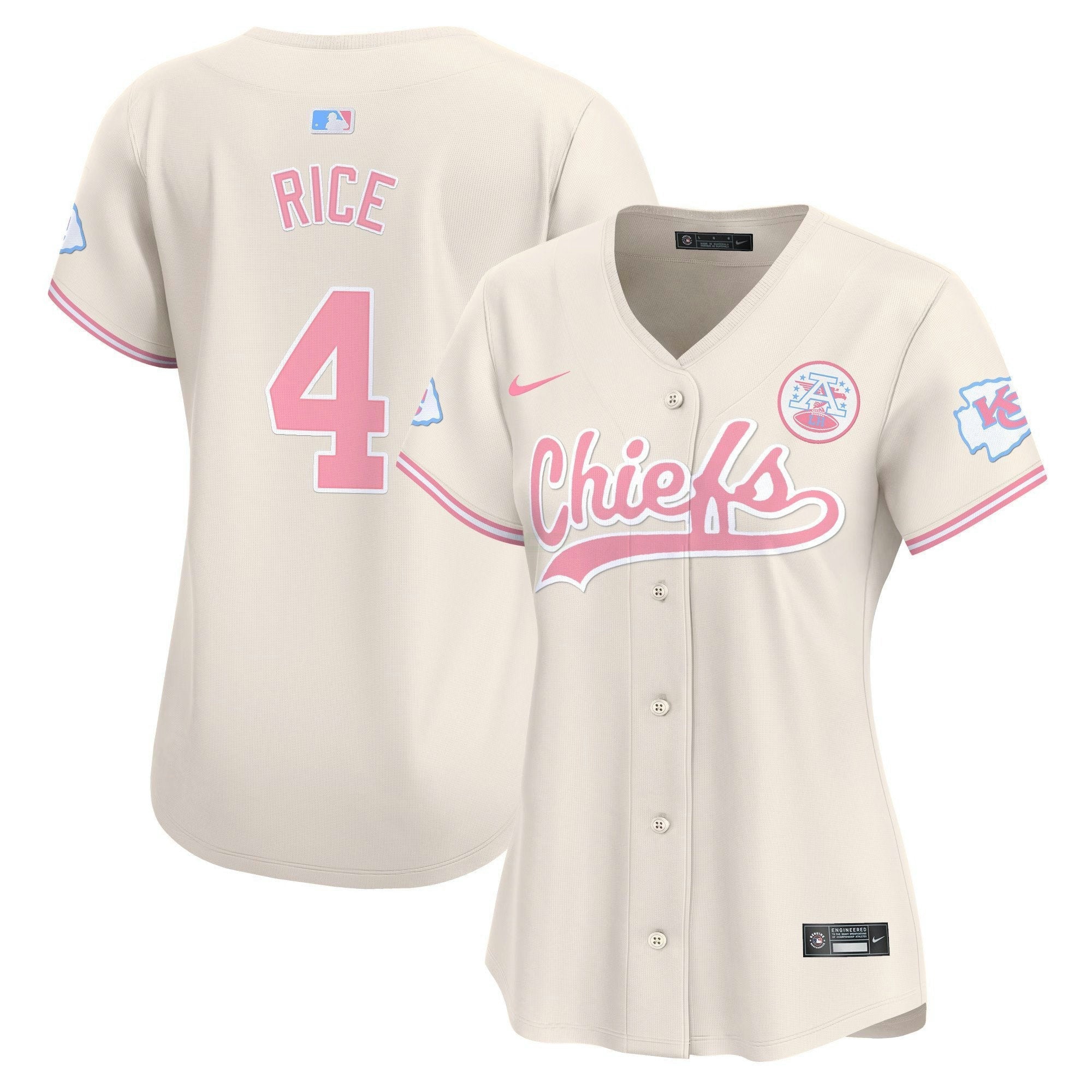 Camisa NFL Women’s Bubblegum Pink Vapor Premier Limited Jersey