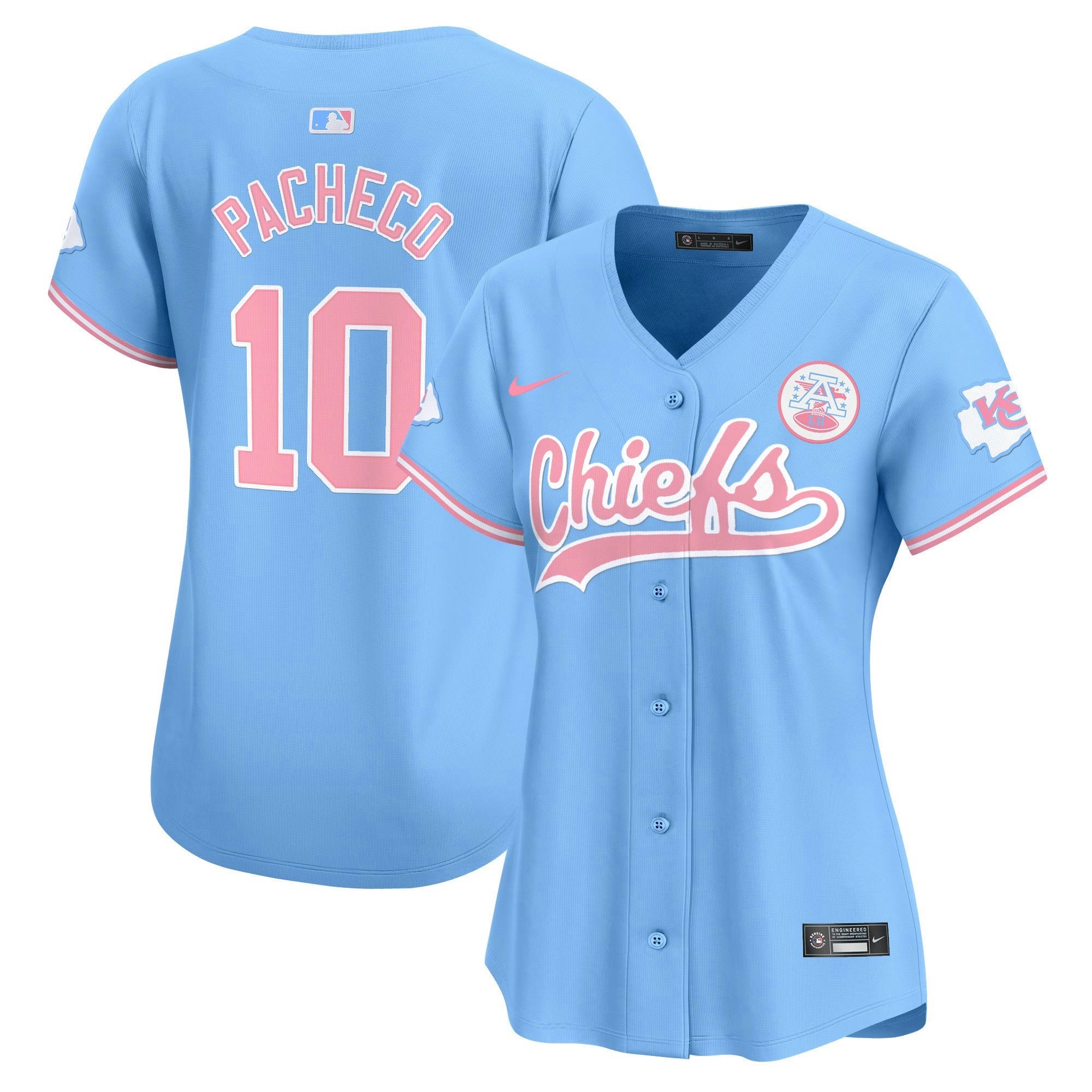 Camisa NFL Women’s Bubblegum Pink Vapor Premier Limited Jersey