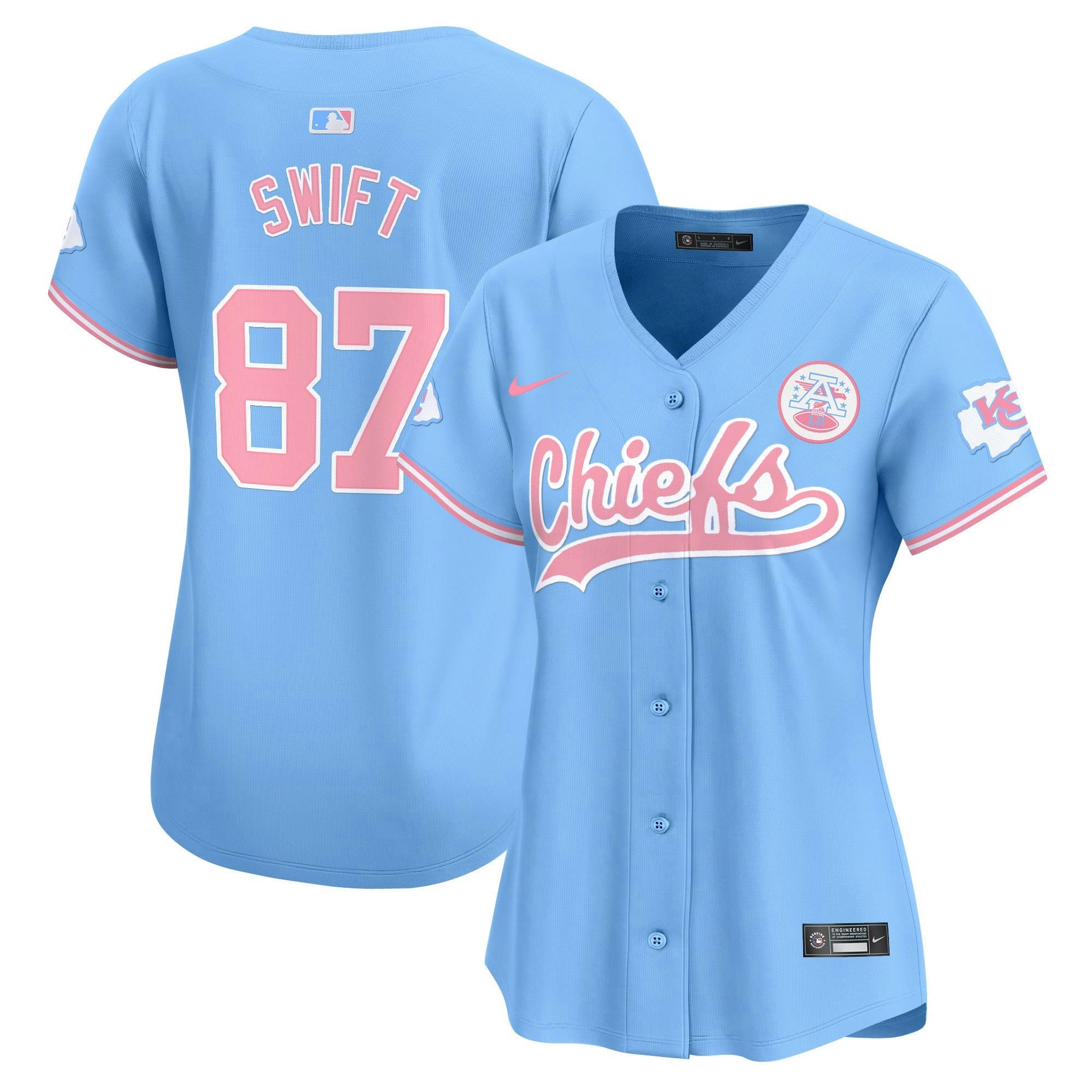 Camisa NFL Women’s Bubblegum Pink Vapor Premier Limited Jersey