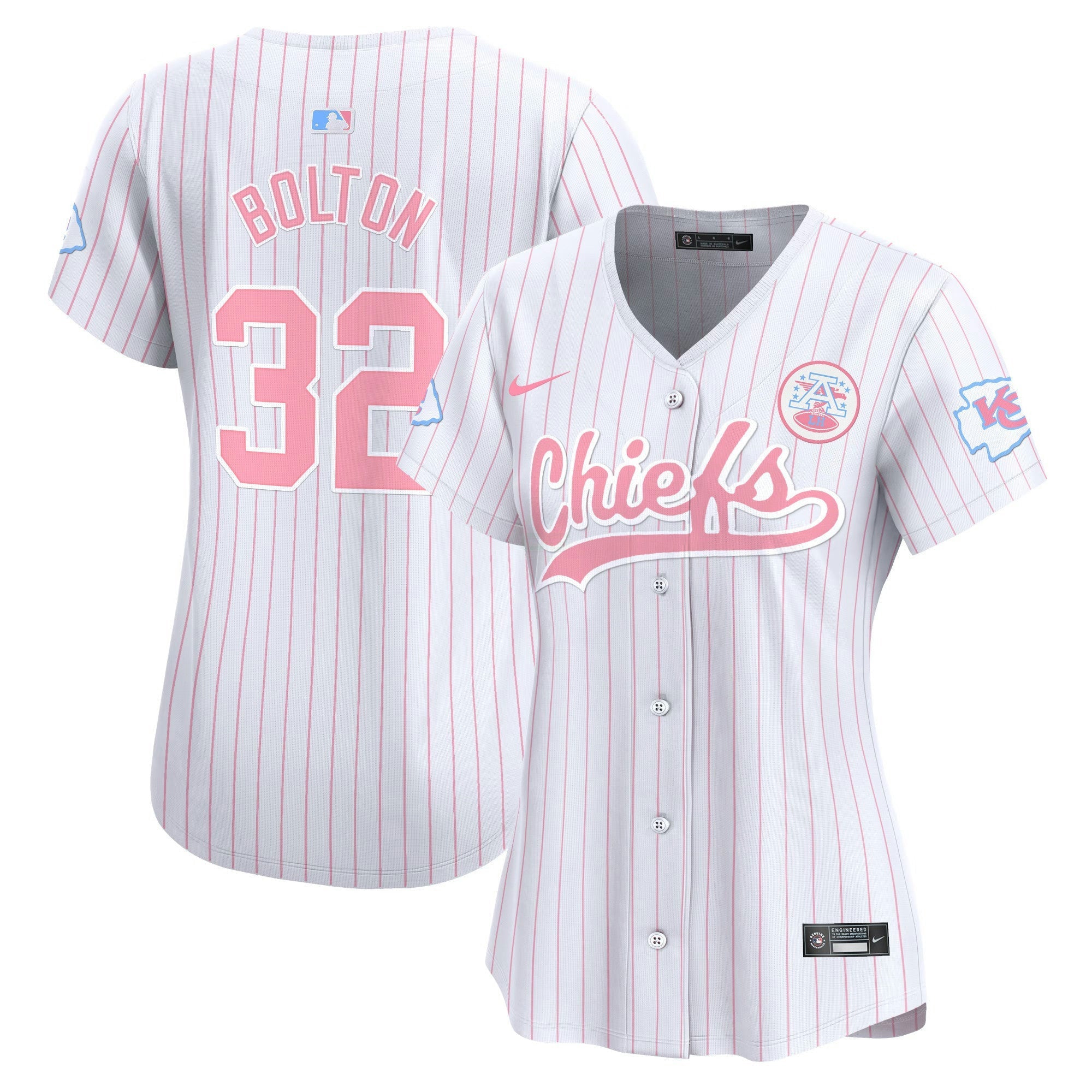 Camisa NFL Women’s Bubblegum Pink Vapor Premier Limited Jersey