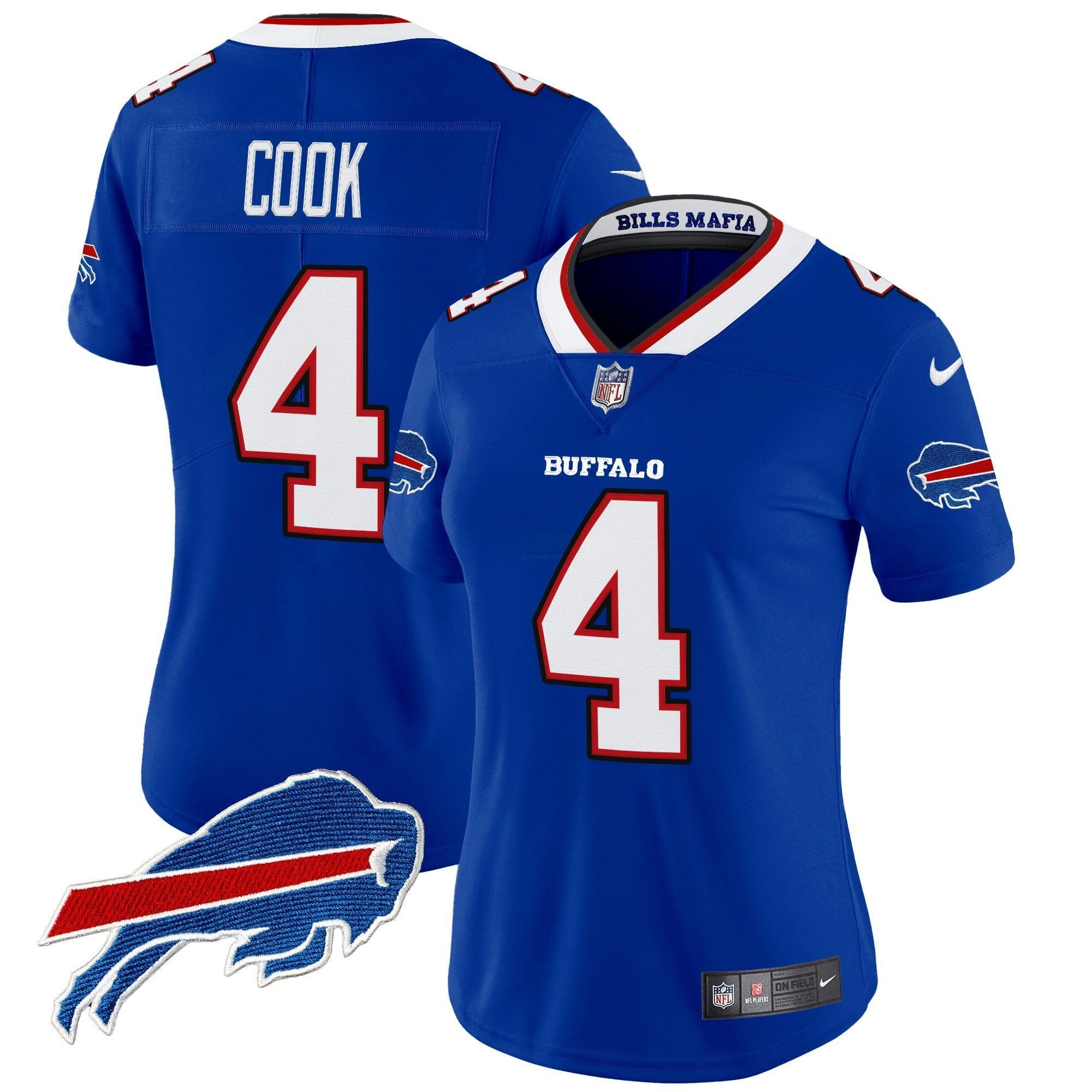 Camisa NFL Women’s Buffalo 2025 “Rivalries” Vapor Limited Jersey