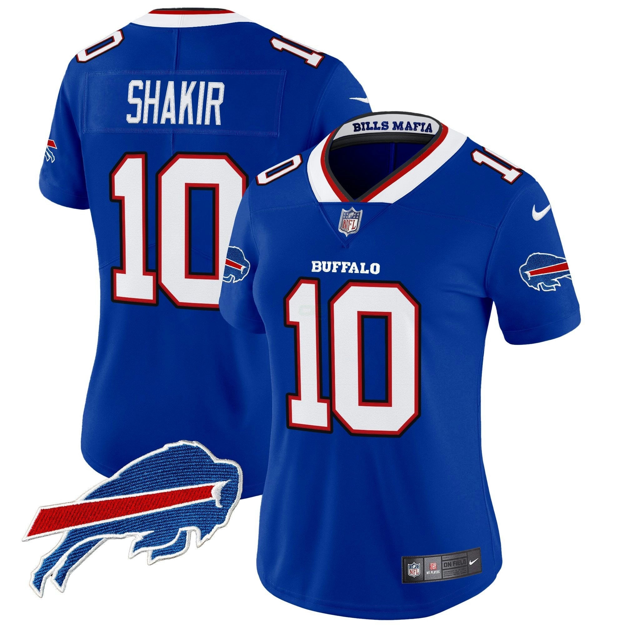 Camisa NFL Women’s Buffalo 2025 “Rivalries” Vapor Limited Jersey