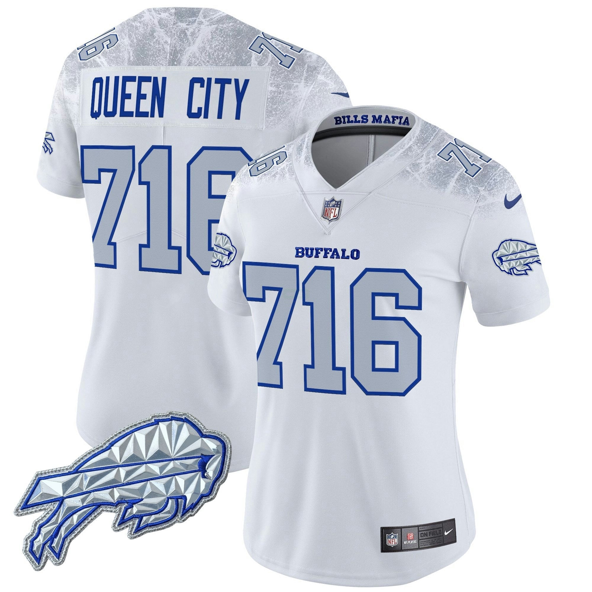 Camisa NFL Women’s Buffalo 2025 “Rivalries” Vapor Limited Jersey