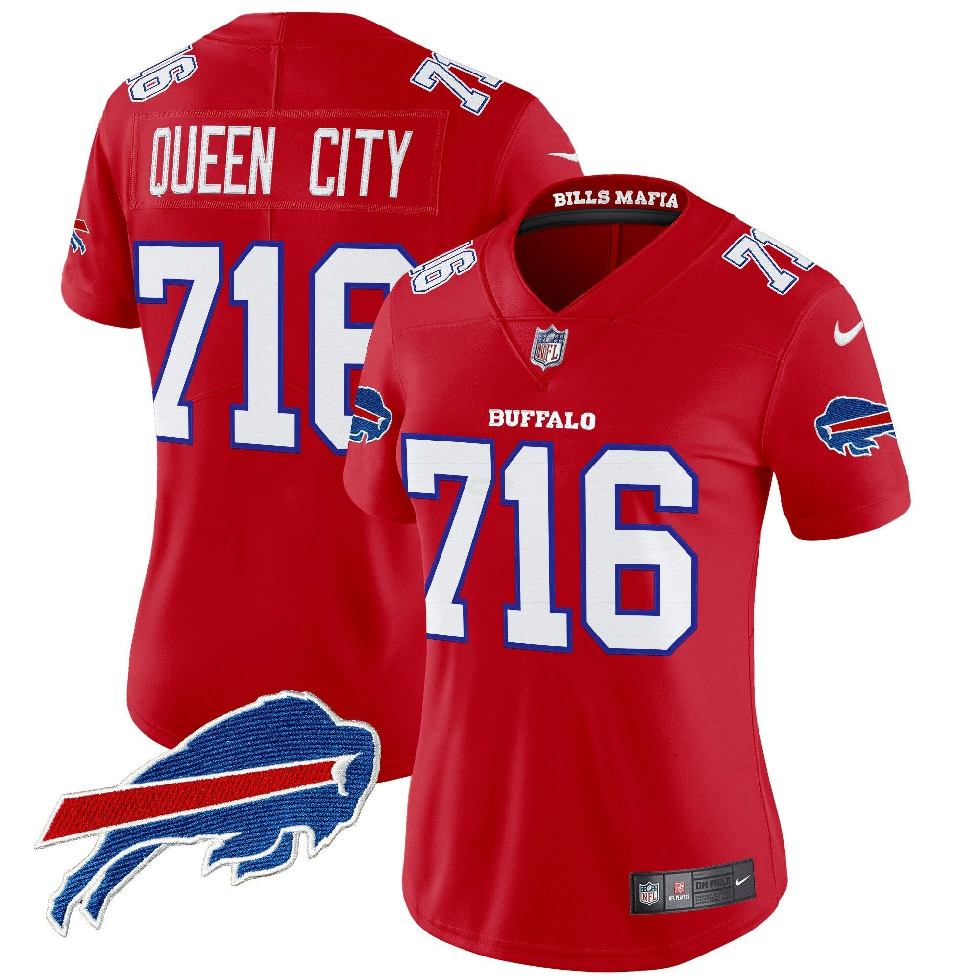 Camisa NFL Women’s Buffalo 2025 “Rivalries” Vapor Limited Jersey