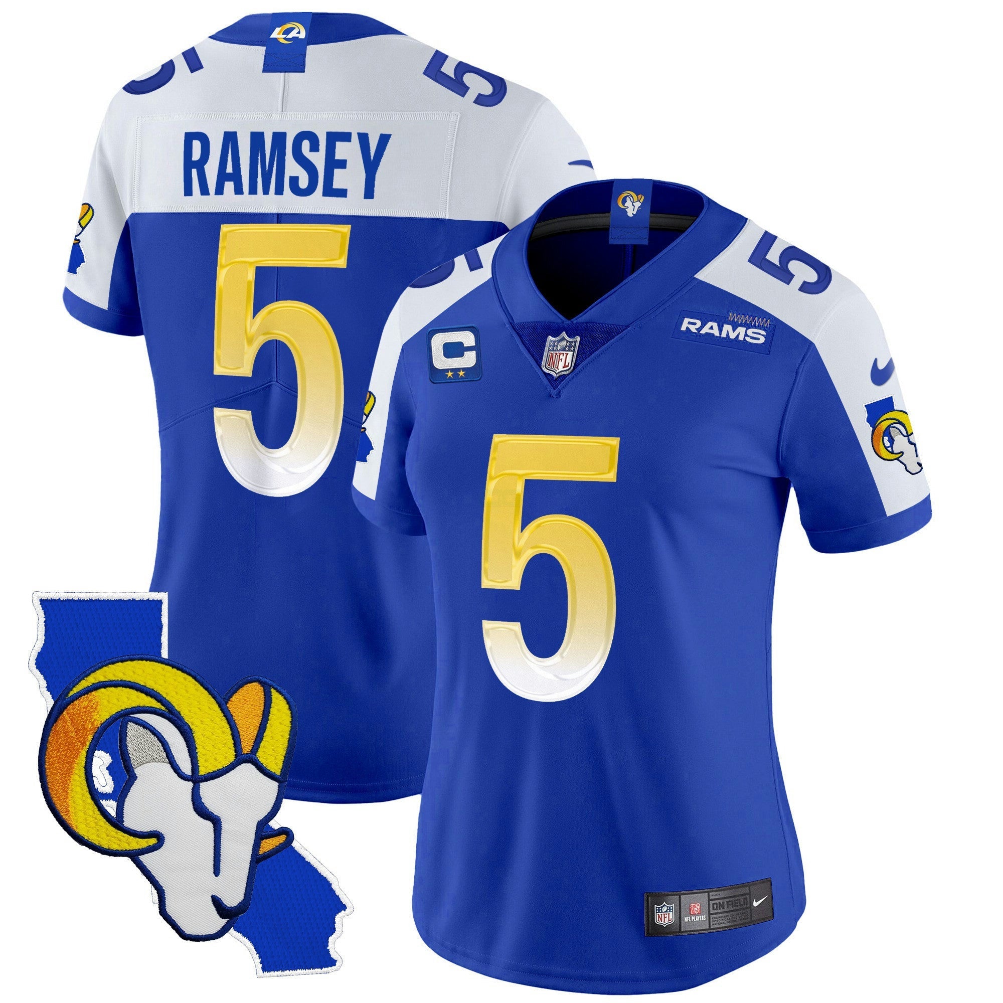 Camisa NFL Women’s California Patch Vapor Limited Jersey