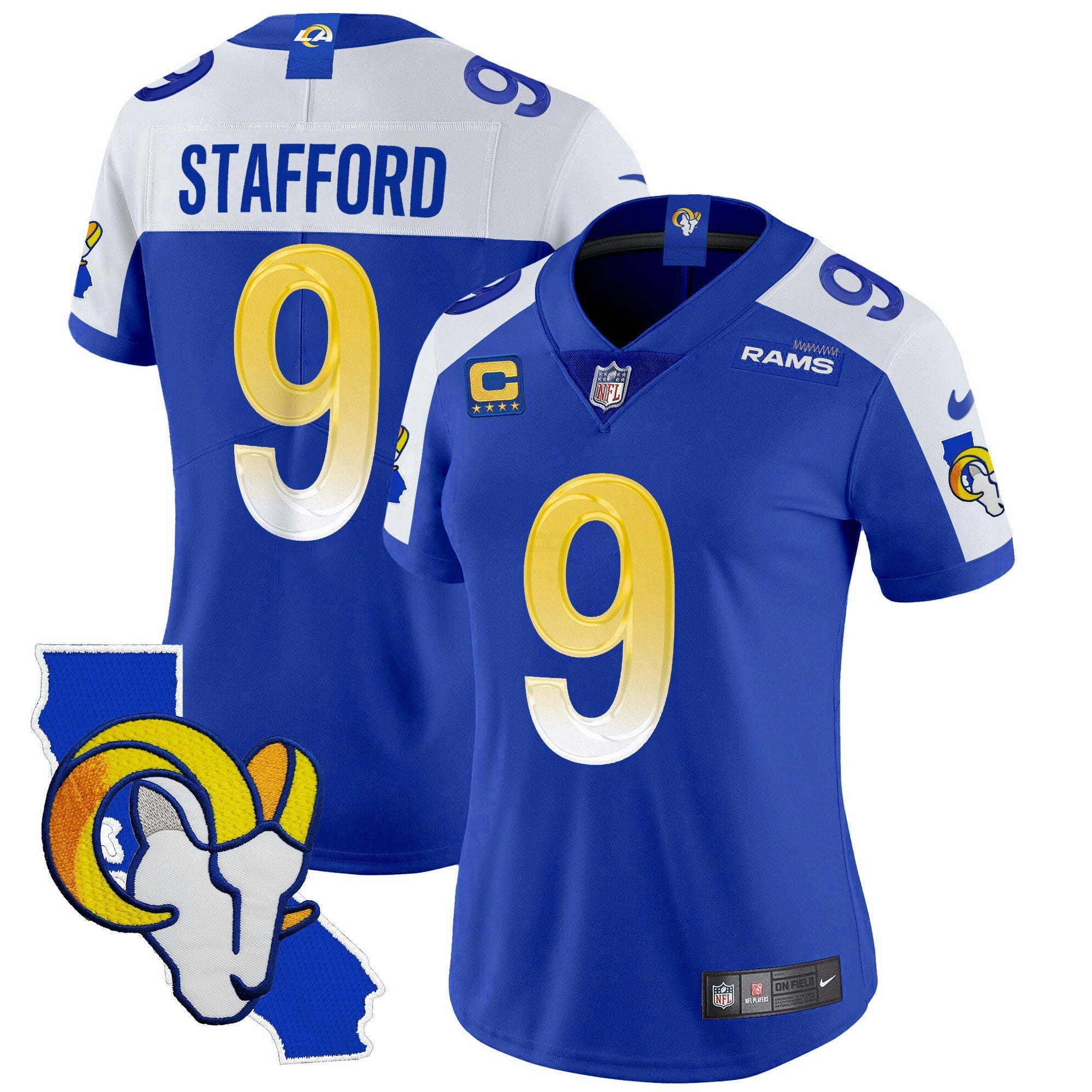Camisa NFL Women’s California Patch Vapor Limited Jersey