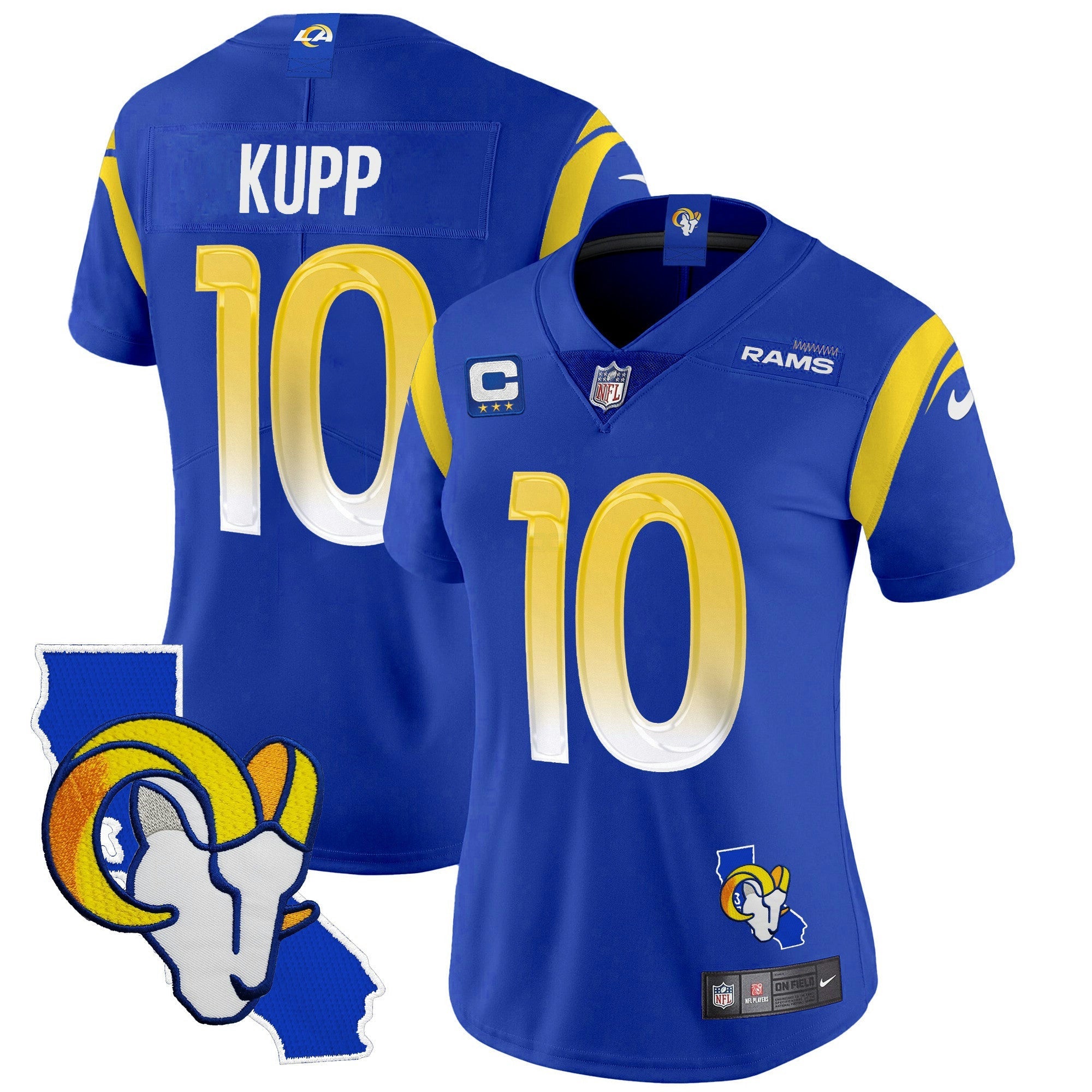 Camisa NFL Women’s California Patch Vapor Limited Jersey