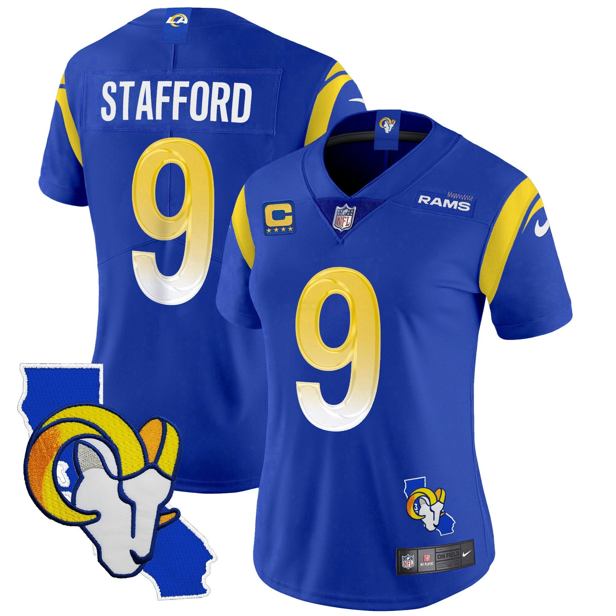 Camisa NFL Women’s California Patch Vapor Limited Jersey