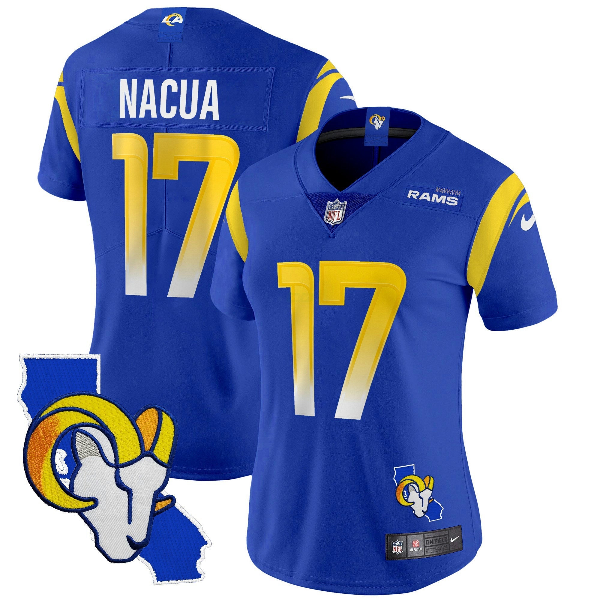 Camisa NFL Women’s California Patch Vapor Limited Jersey