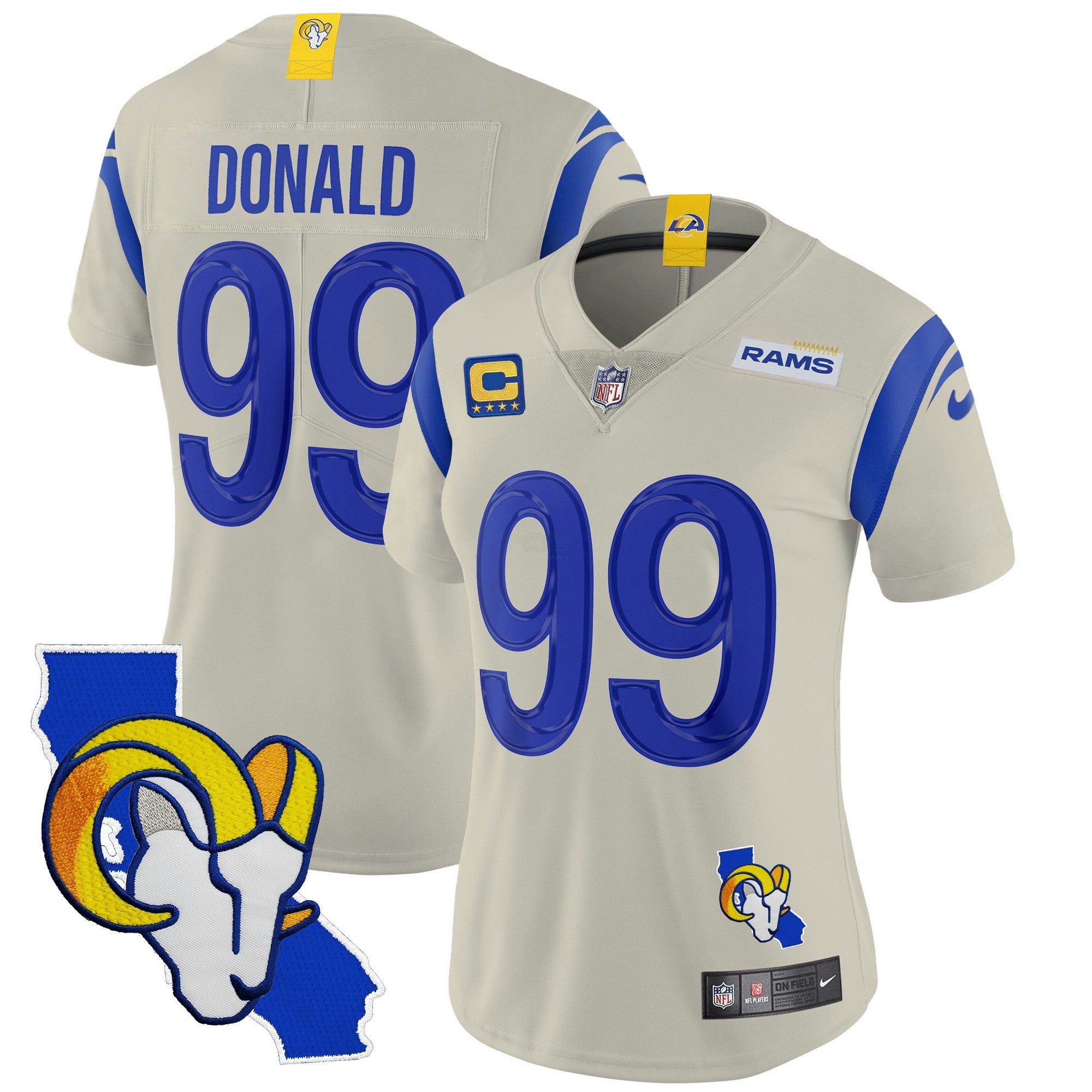 Camisa NFL Women’s California Patch Vapor Limited Jersey
