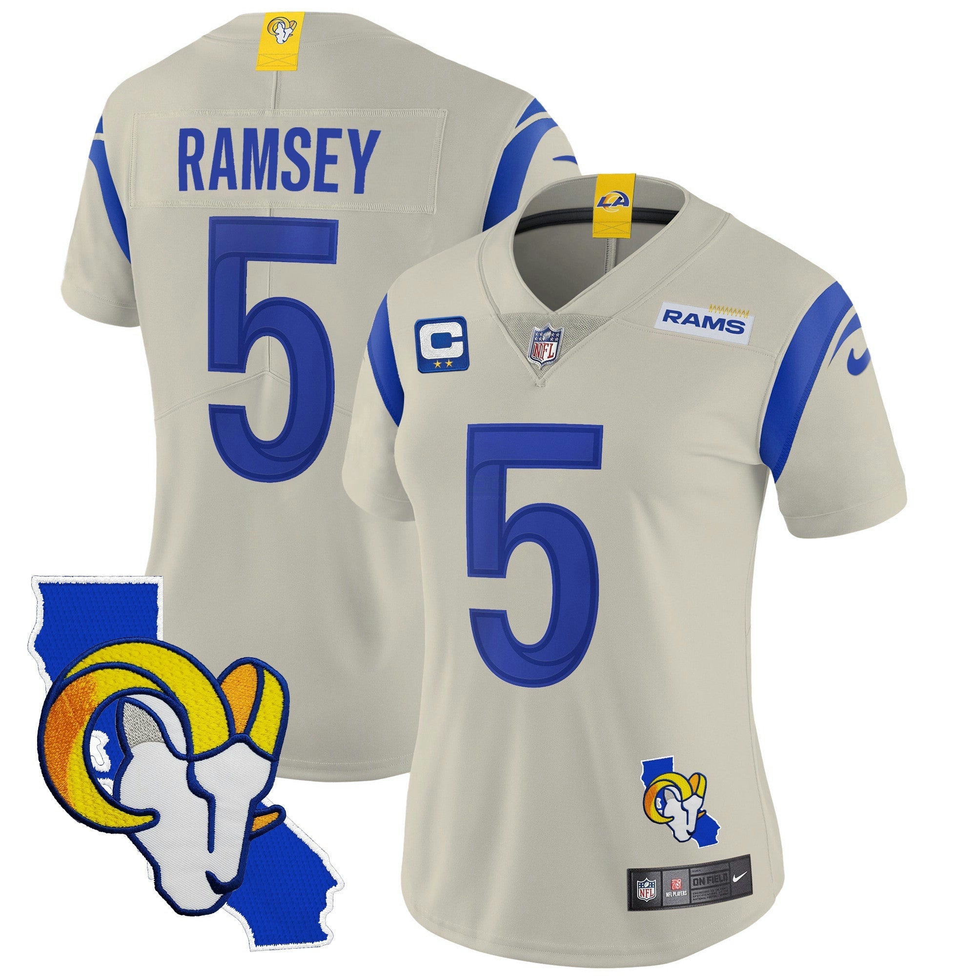 Camisa NFL Women’s California Patch Vapor Limited Jersey