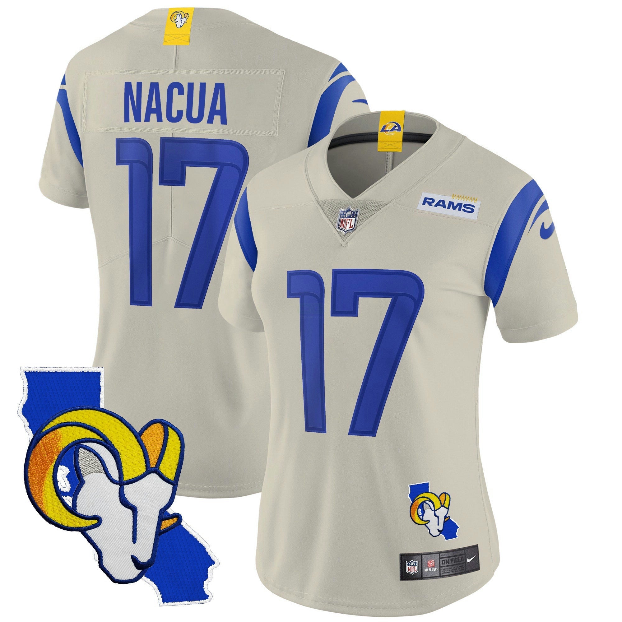 Camisa NFL Women’s California Patch Vapor Limited Jersey