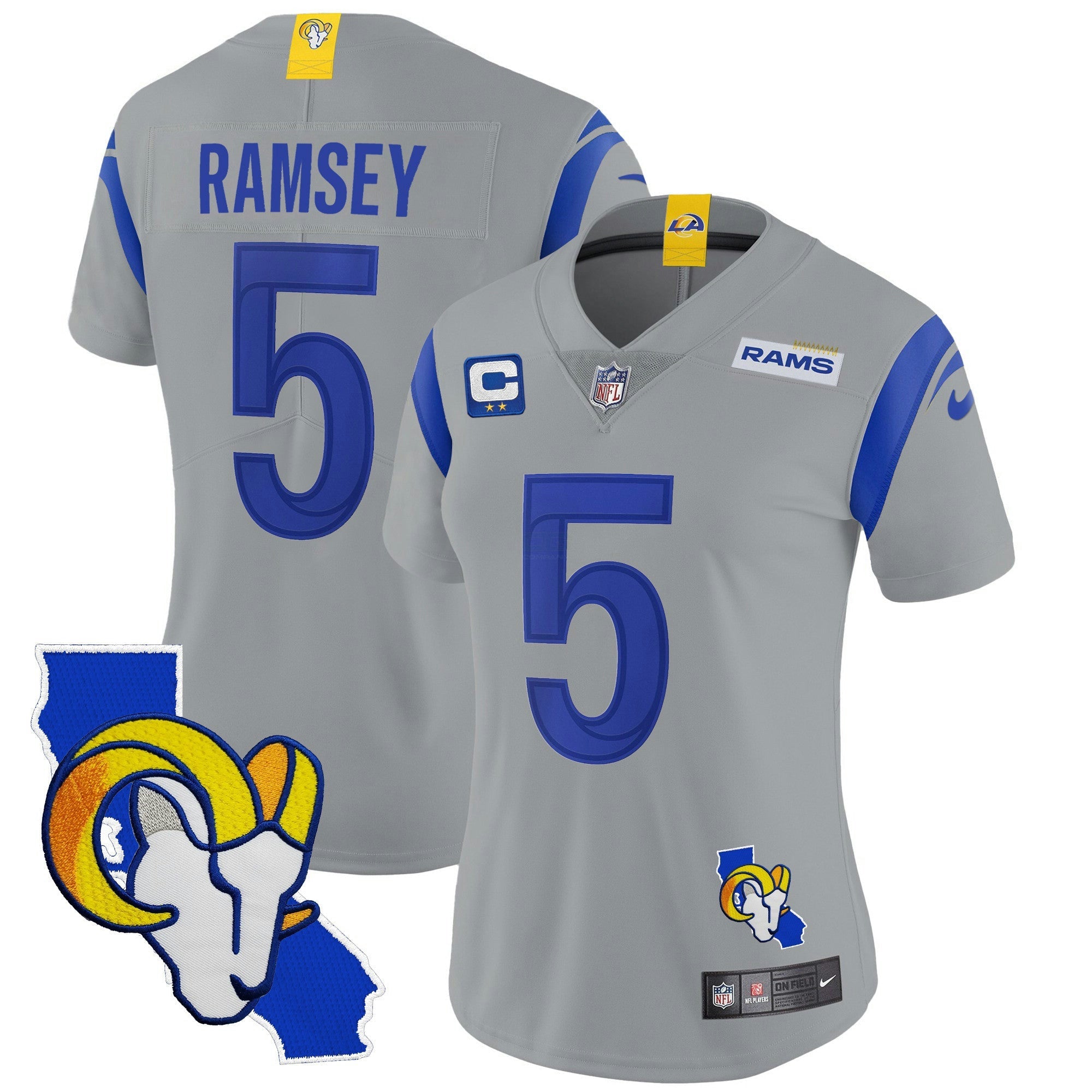 Camisa NFL Women’s California Patch Vapor Limited Jersey