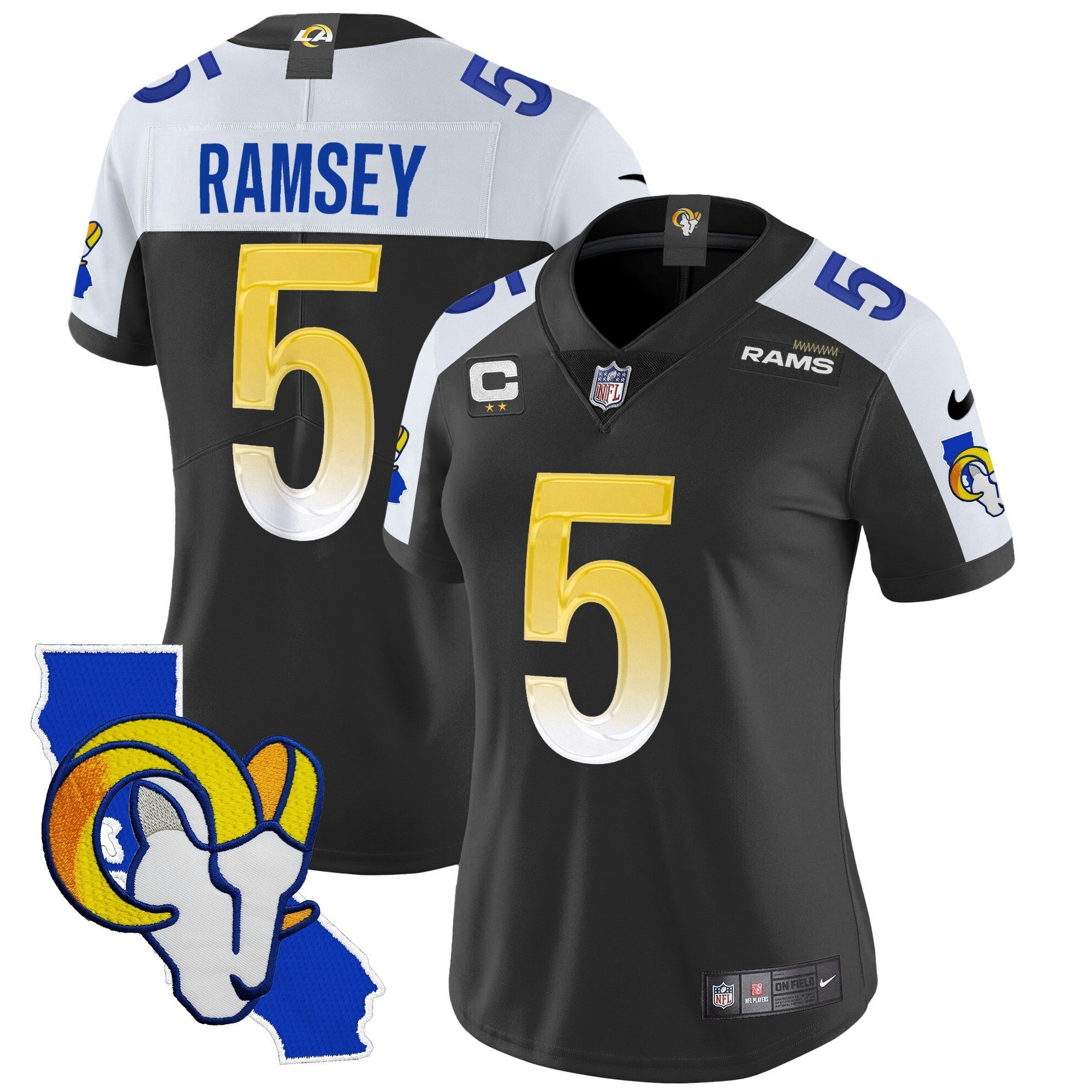 Camisa NFL Women’s California Patch Vapor Limited Jersey
