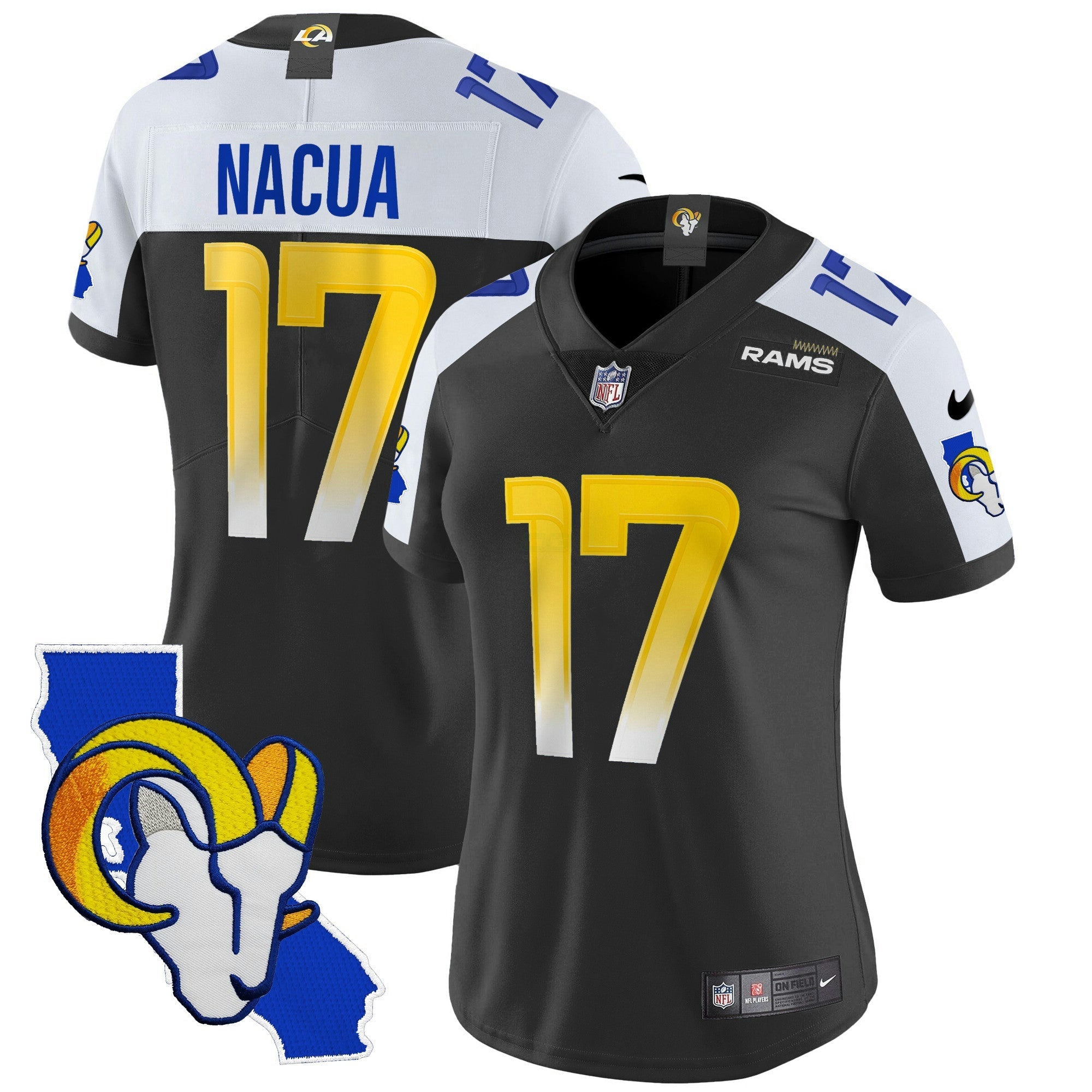 Camisa NFL Women’s California Patch Vapor Limited Jersey