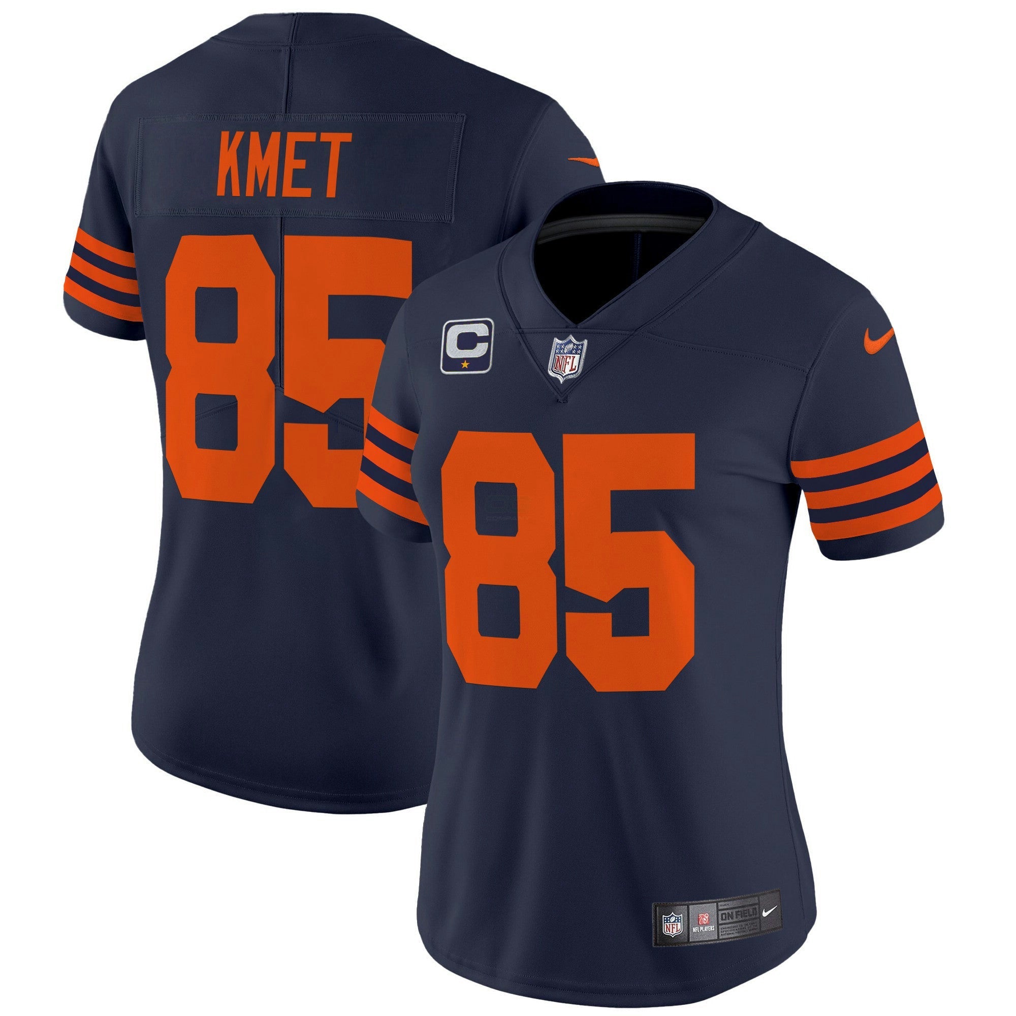 Camisa NFL Women’s Chicago Throwback Vapor Limited Jersey