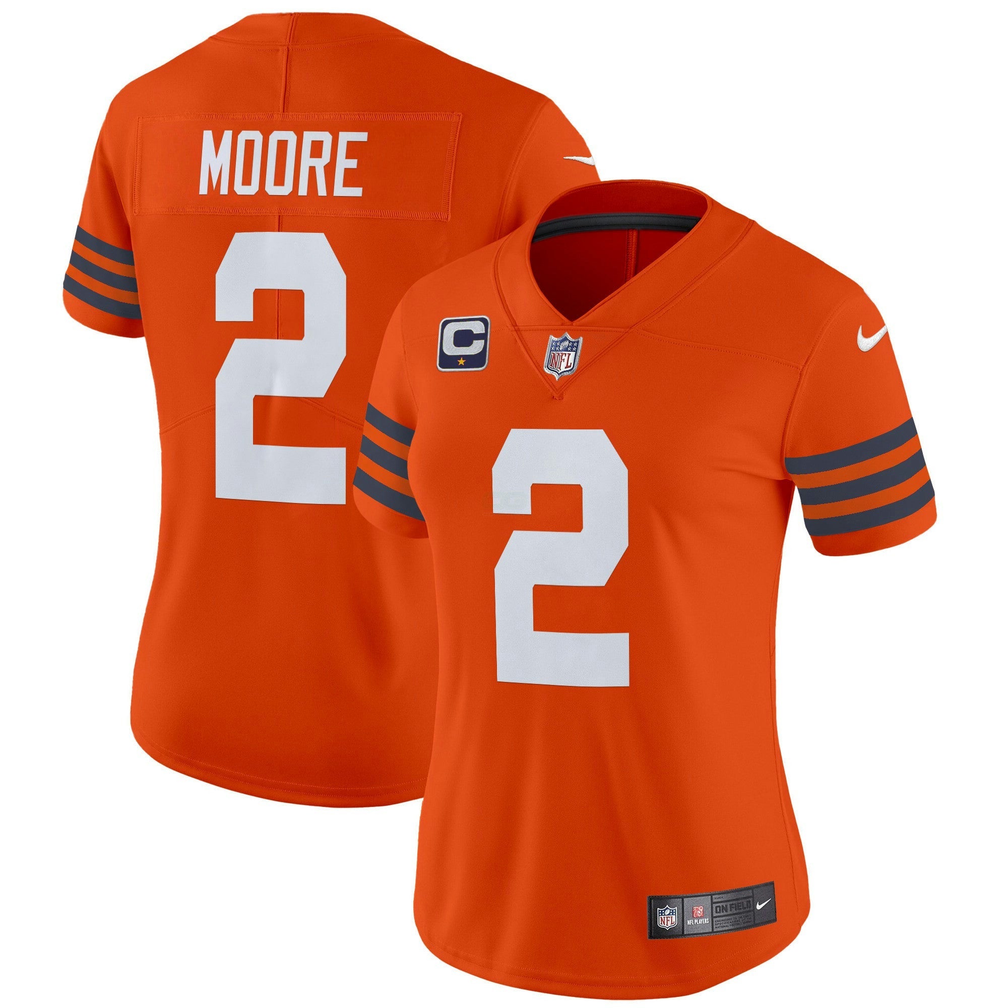 Camisa NFL Women’s Chicago Throwback Vapor Limited Jersey