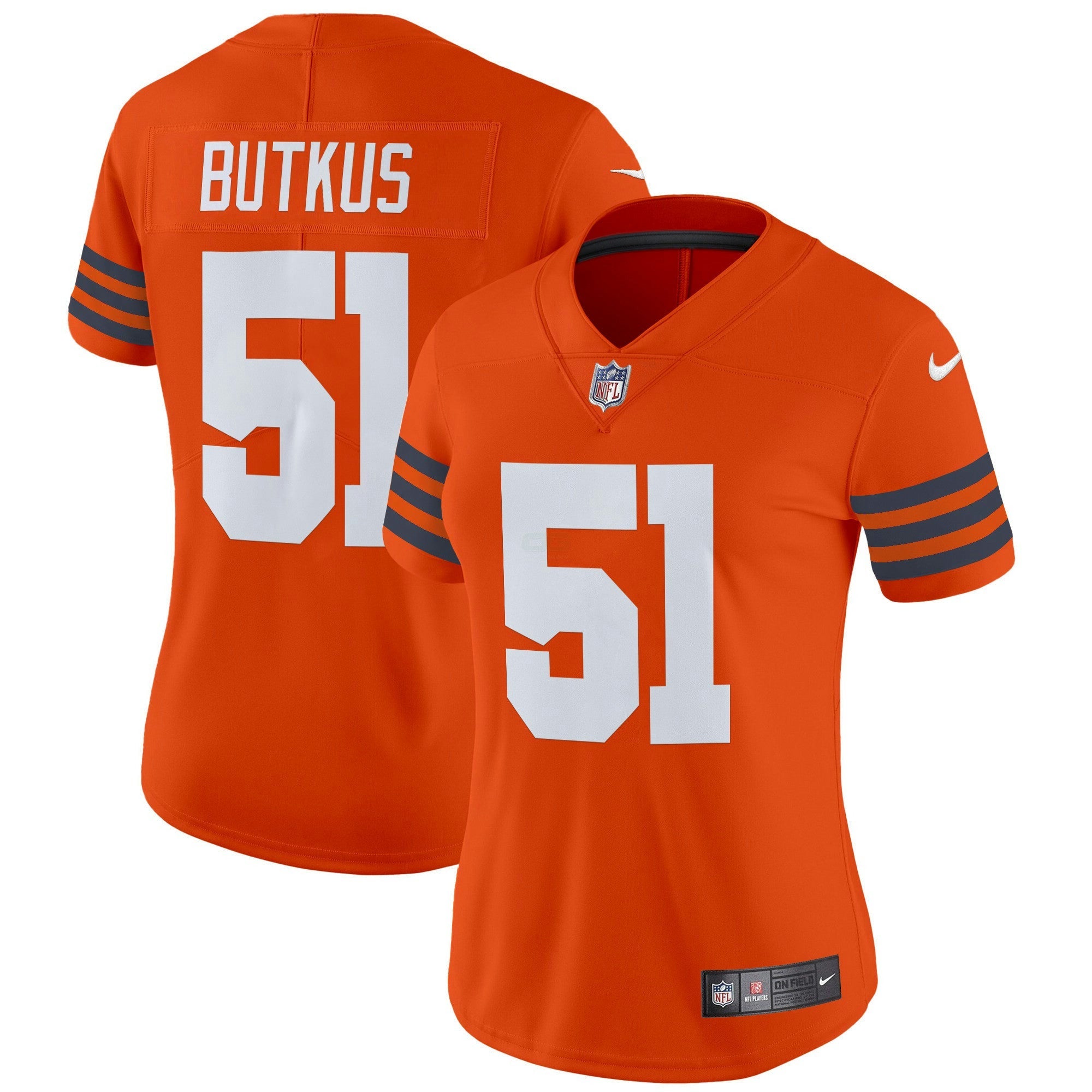Camisa NFL Women’s Chicago Throwback Vapor Limited Jersey