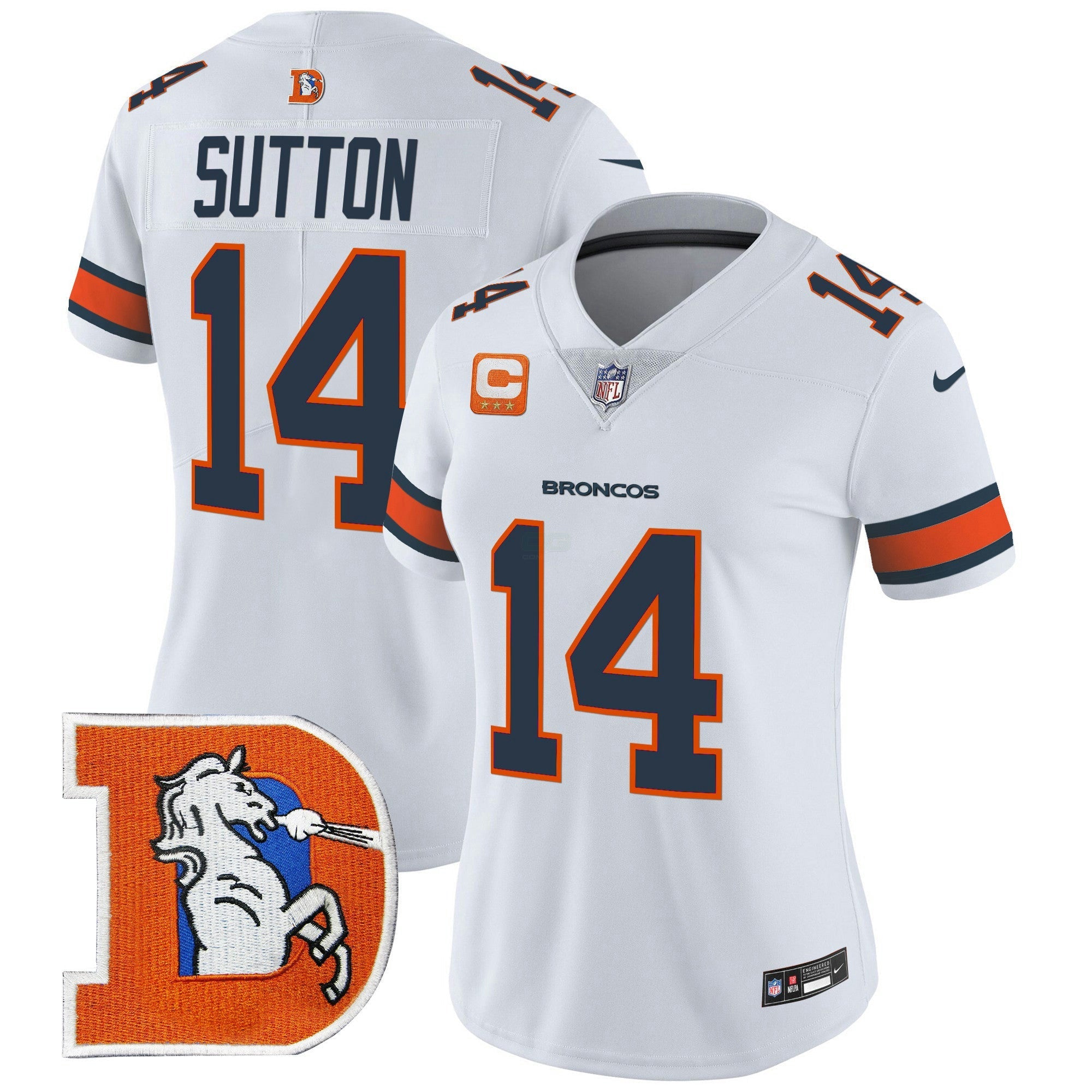 Camisa NFL Women’s Denver Throwback Vapor Limited Jersey V2