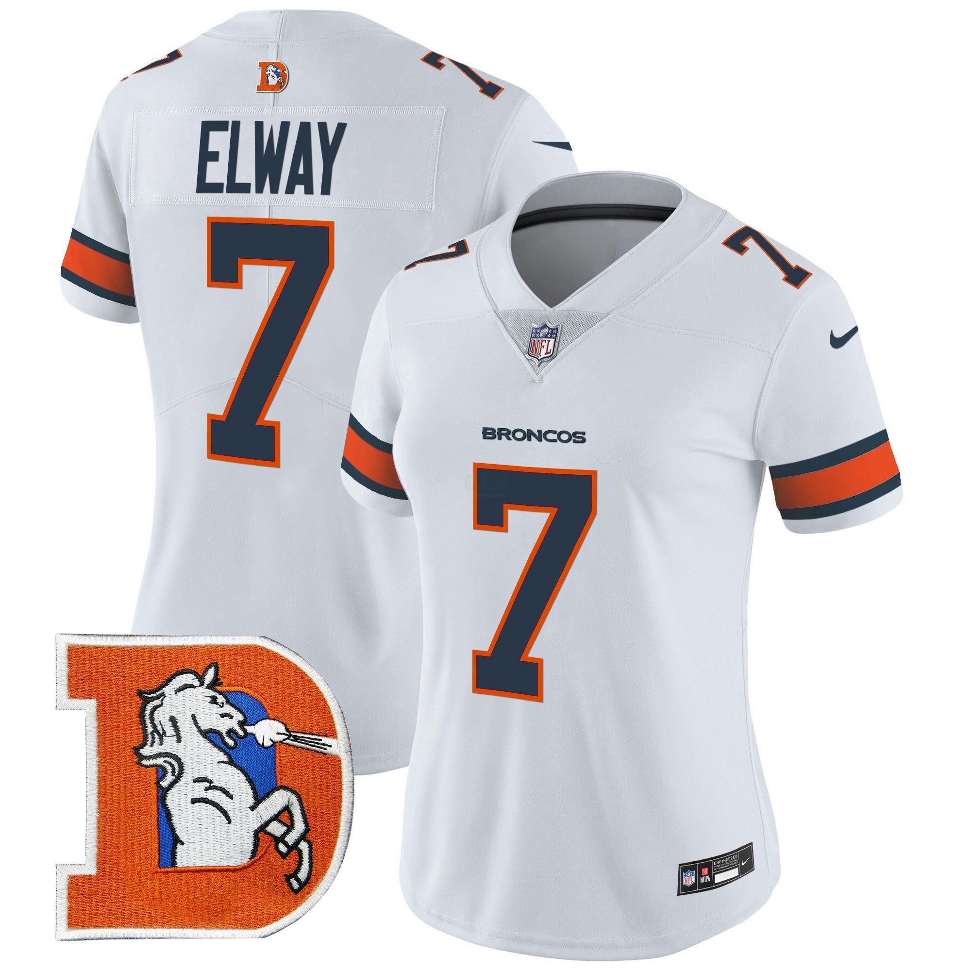 Camisa NFL Women’s Denver Throwback Vapor Limited Jersey V2