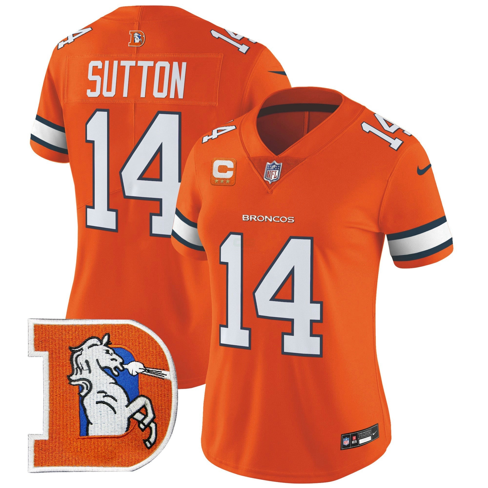 Camisa NFL Women’s Denver Throwback Vapor Limited Jersey V2