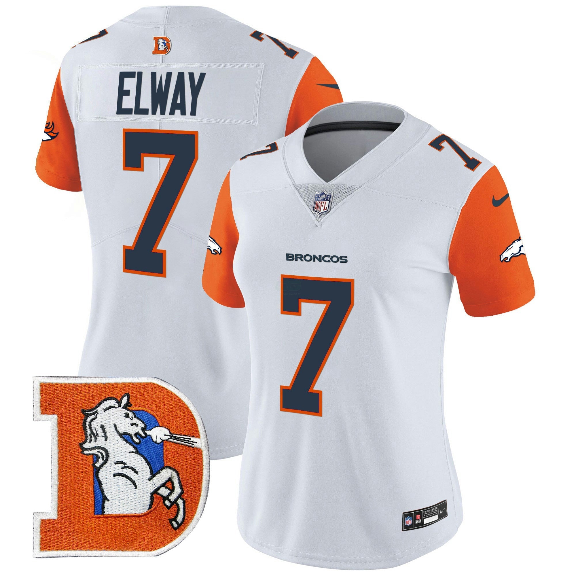 Camisa NFL Women’s Denver Throwback Vapor Limited Jersey V2