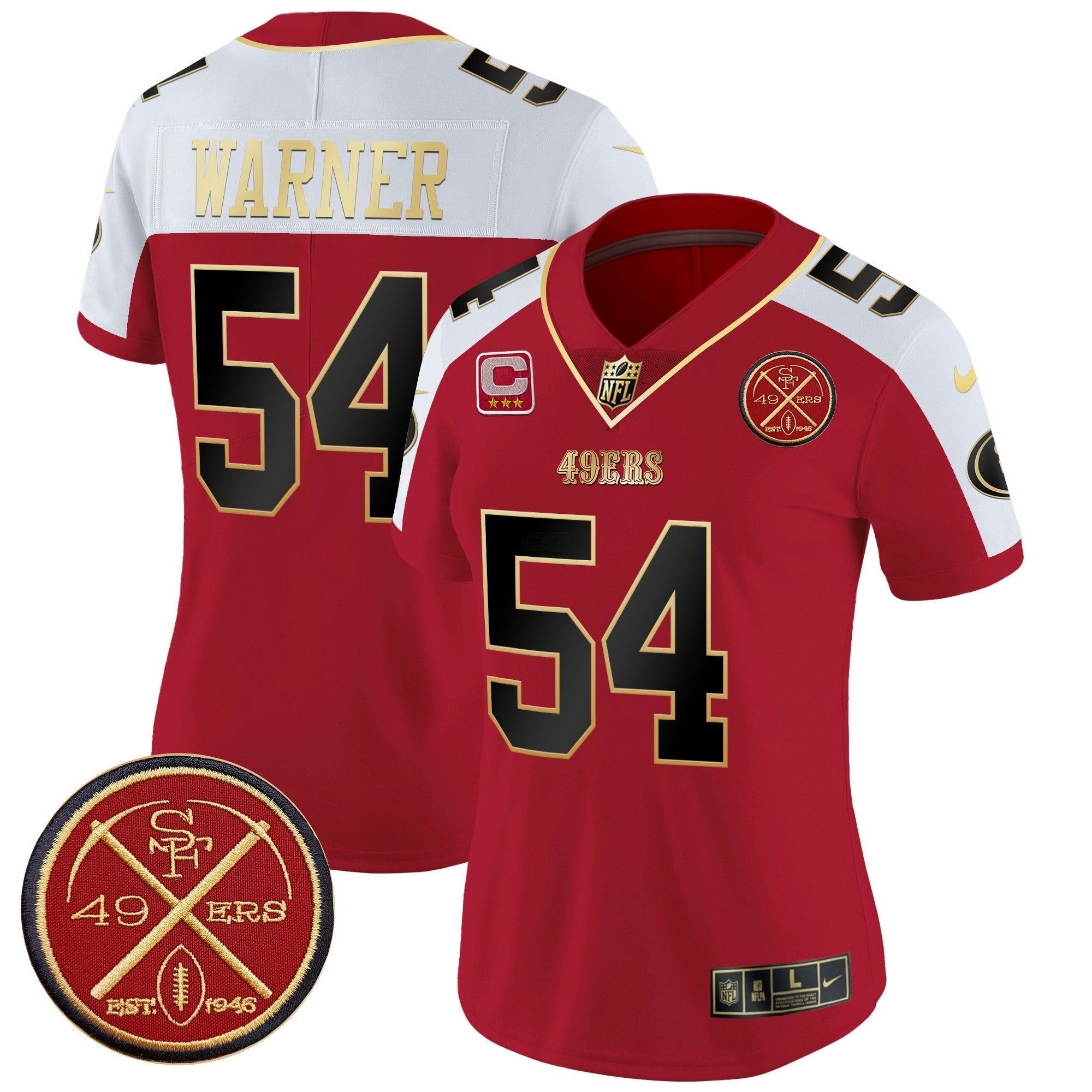 Camisa NFL Women’s Est.1946 Patch Vapor Limited Jersey