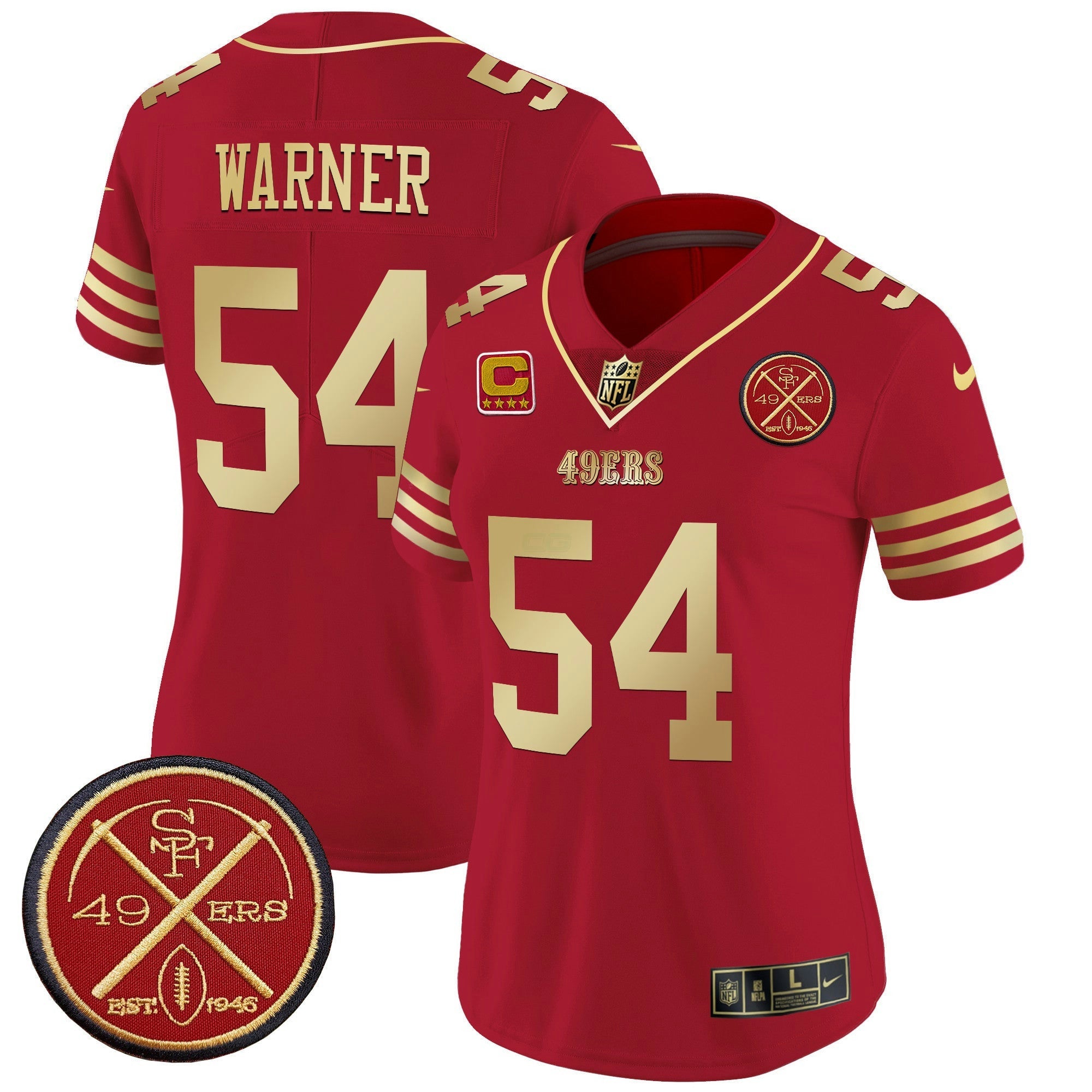 Camisa NFL Women’s Est.1946 Patch Vapor Limited Jersey