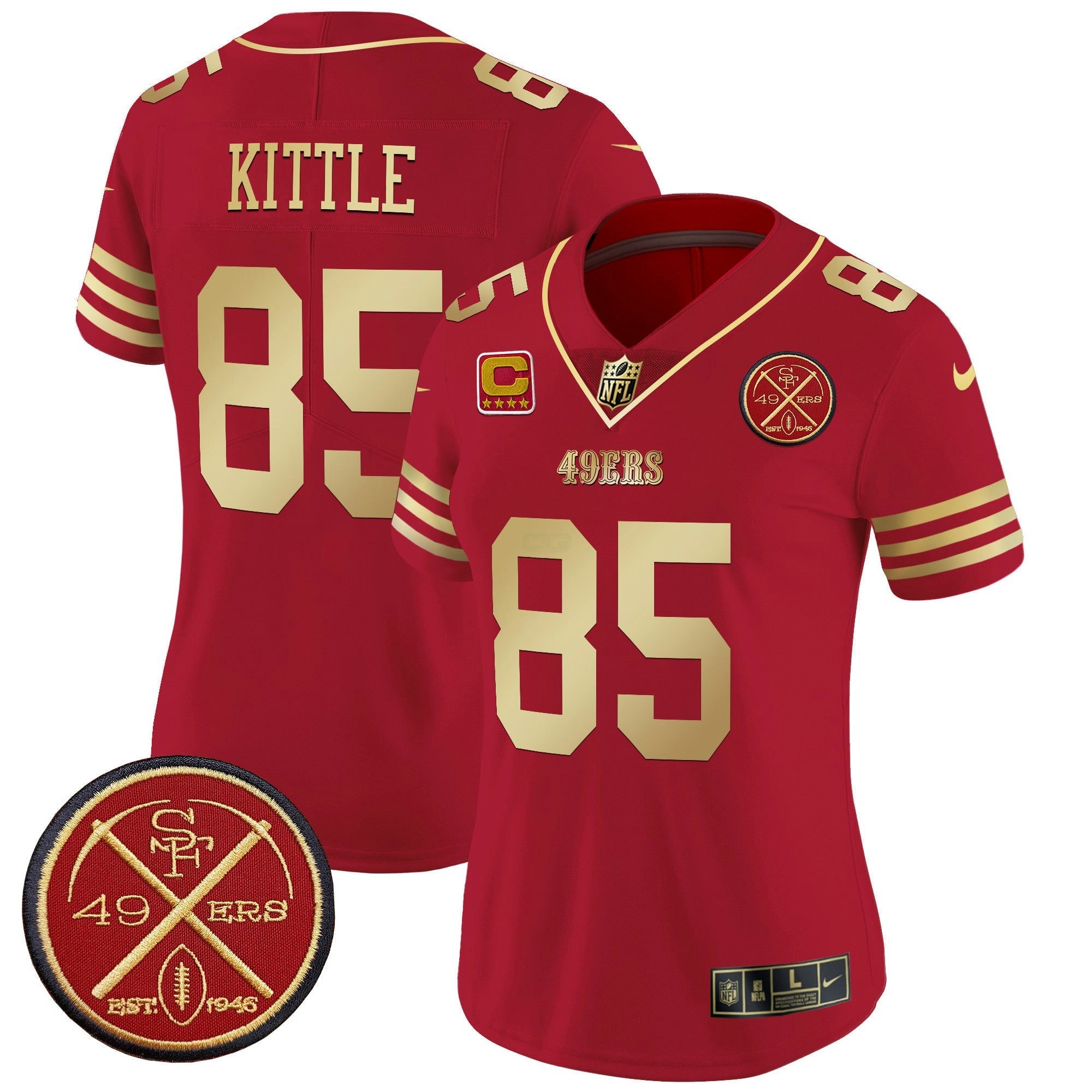 Camisa NFL Women’s Est.1946 Patch Vapor Limited Jersey