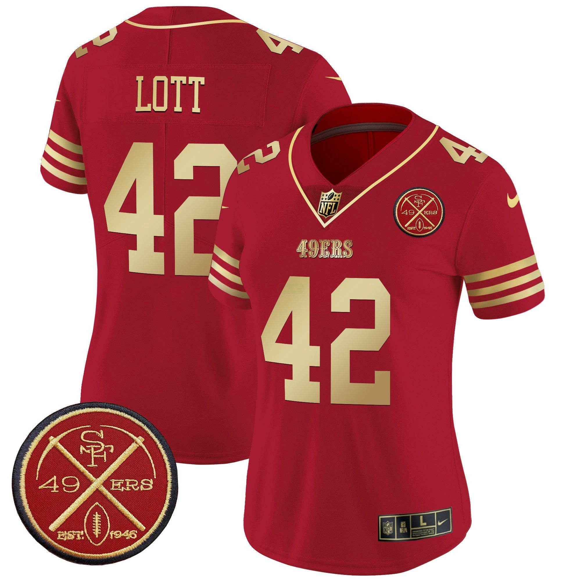 Camisa NFL Women’s Est.1946 Patch Vapor Limited Jersey