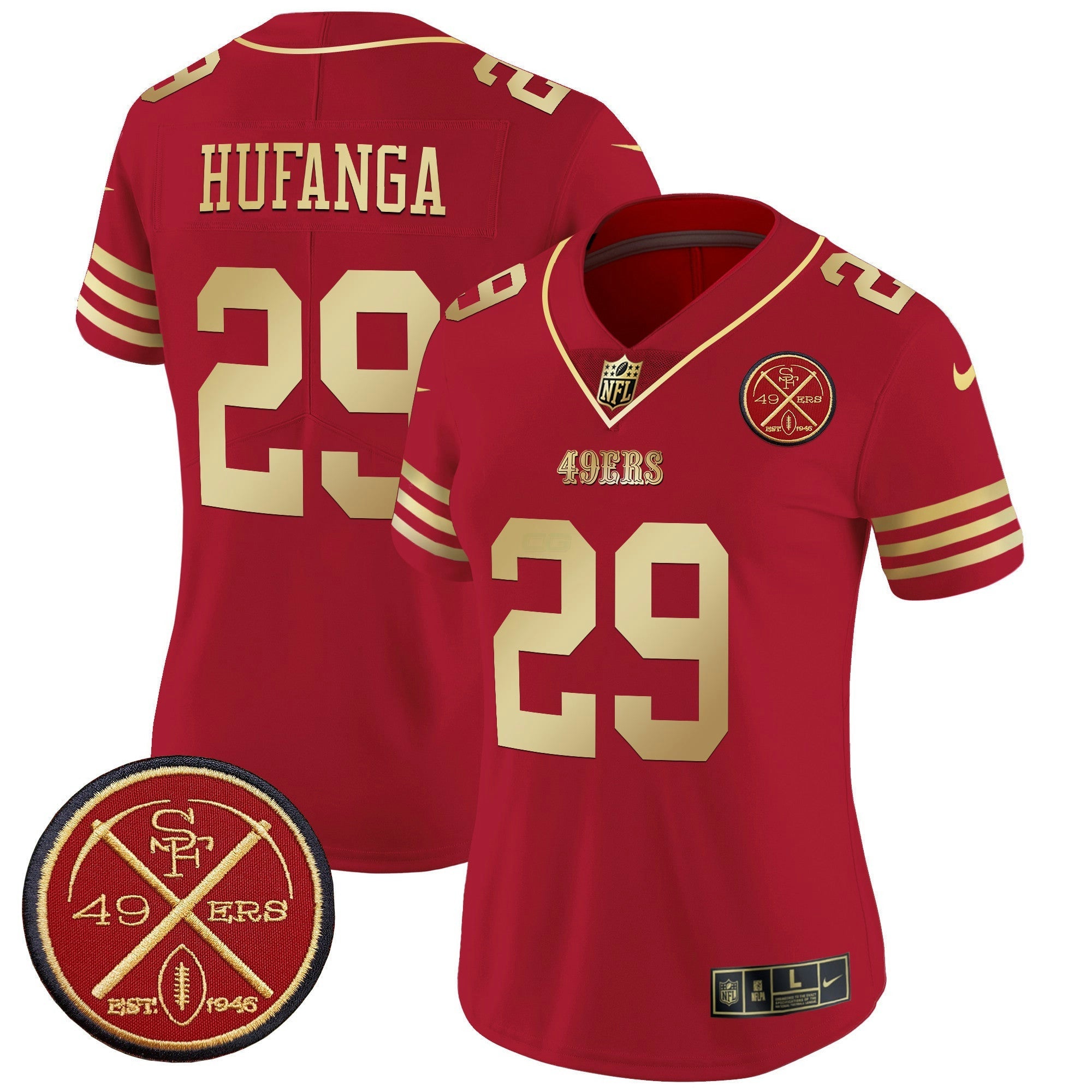 Camisa NFL Women’s Est.1946 Patch Vapor Limited Jersey