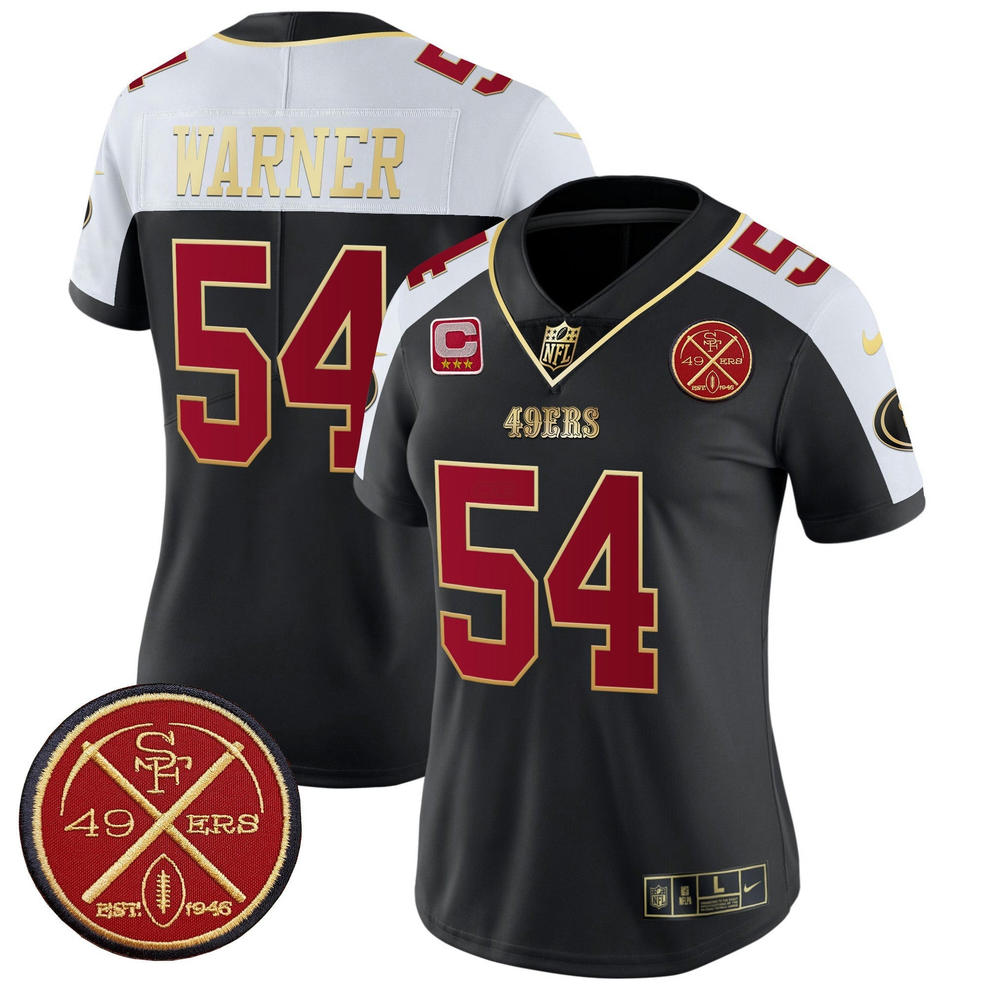 Camisa NFL Women’s Est.1946 Patch Vapor Limited Jersey