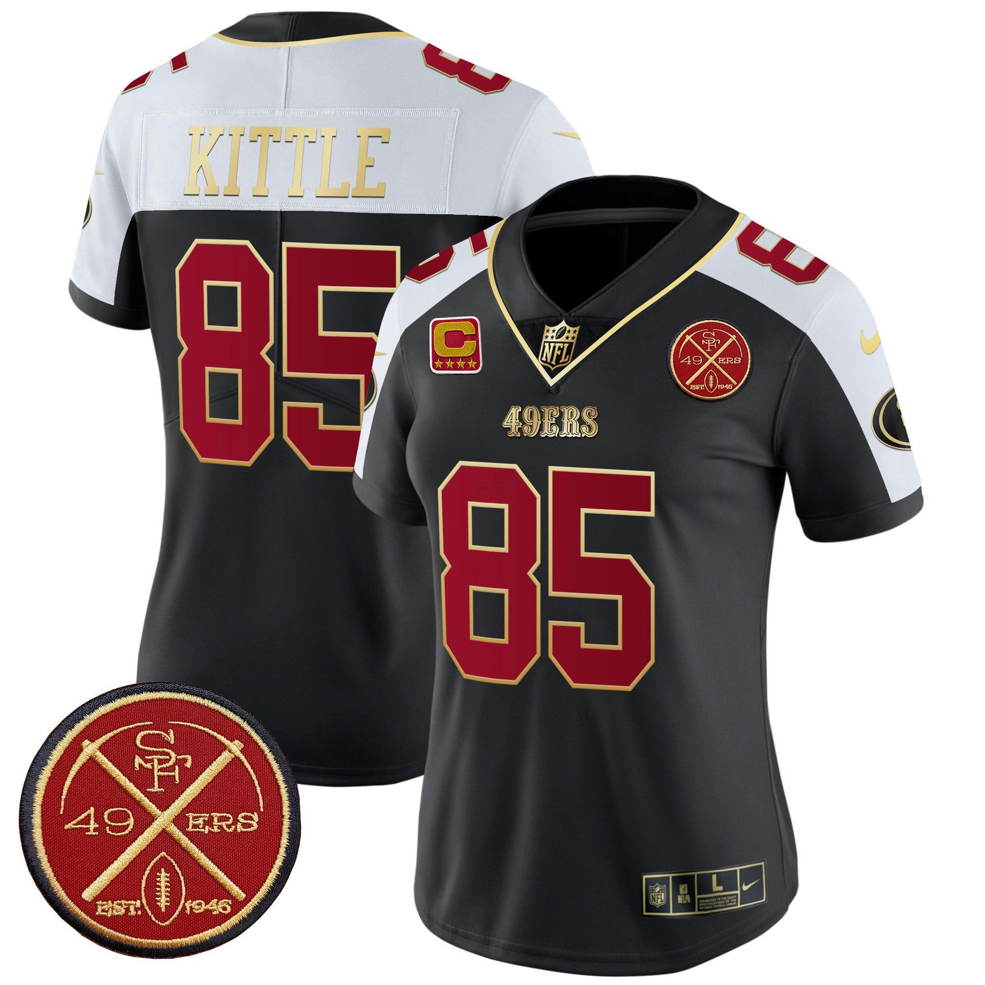 Camisa NFL Women’s Est.1946 Patch Vapor Limited Jersey