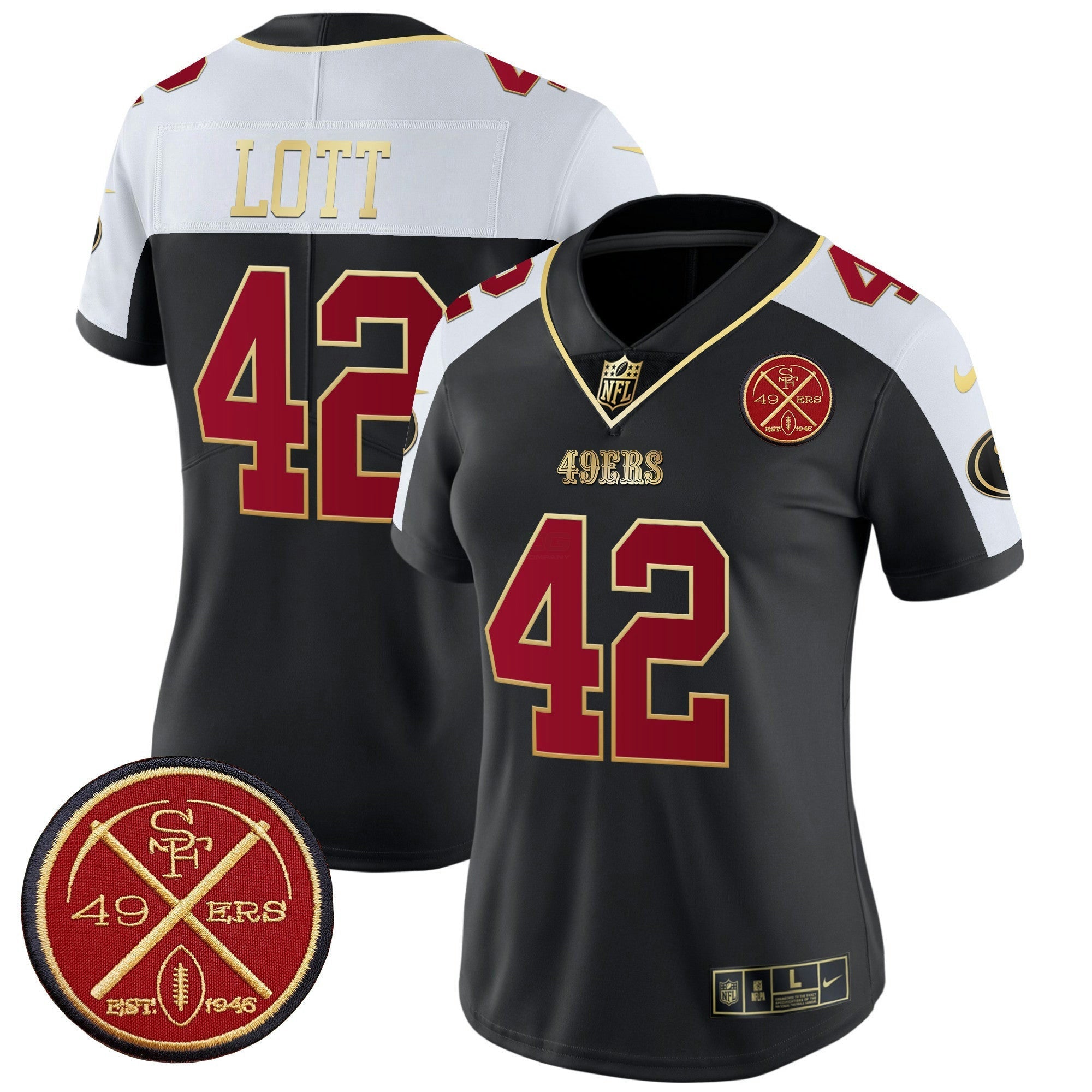 Camisa NFL Women’s Est.1946 Patch Vapor Limited Jersey