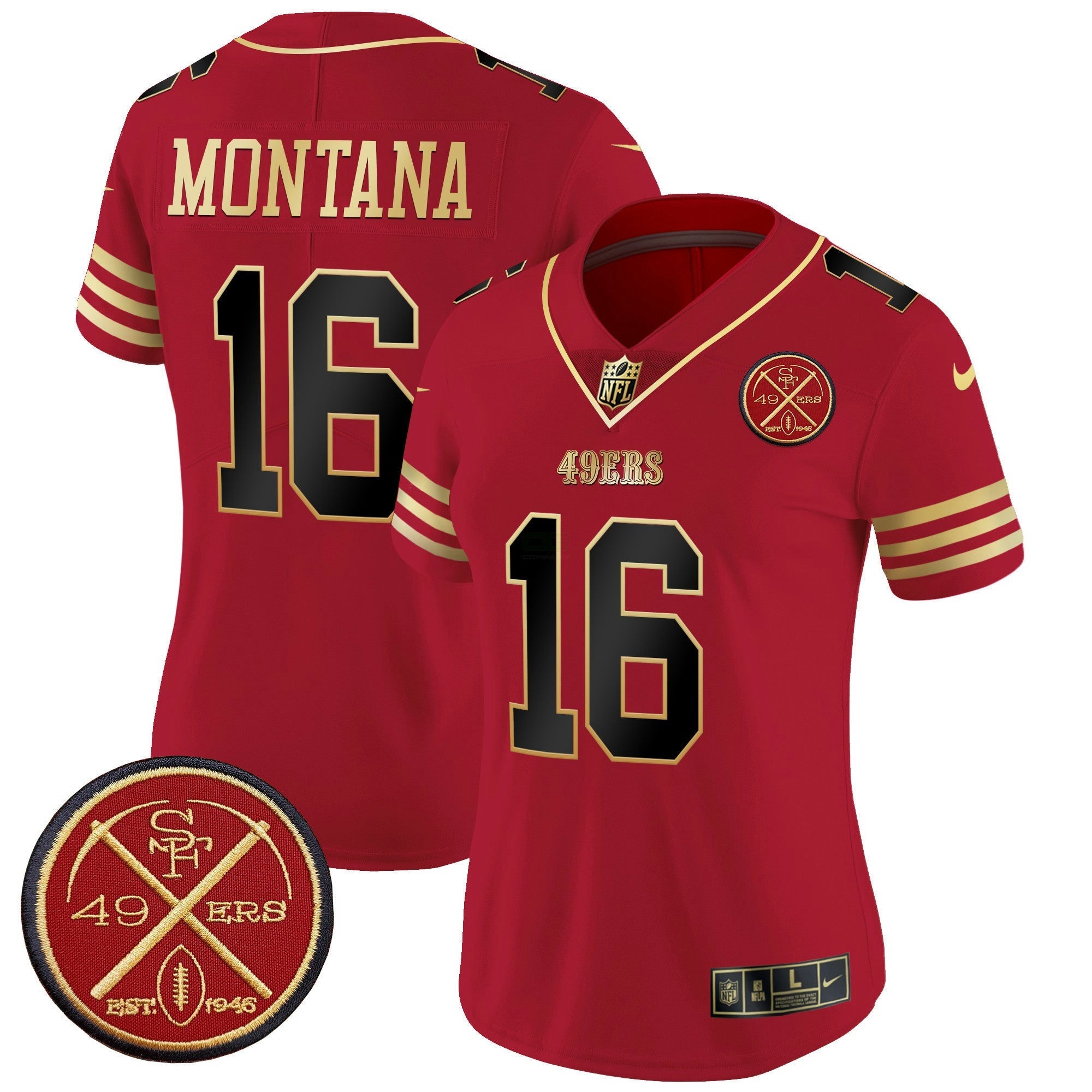 Camisa NFL Women’s Est.1946 Patch Vapor Limited Jersey