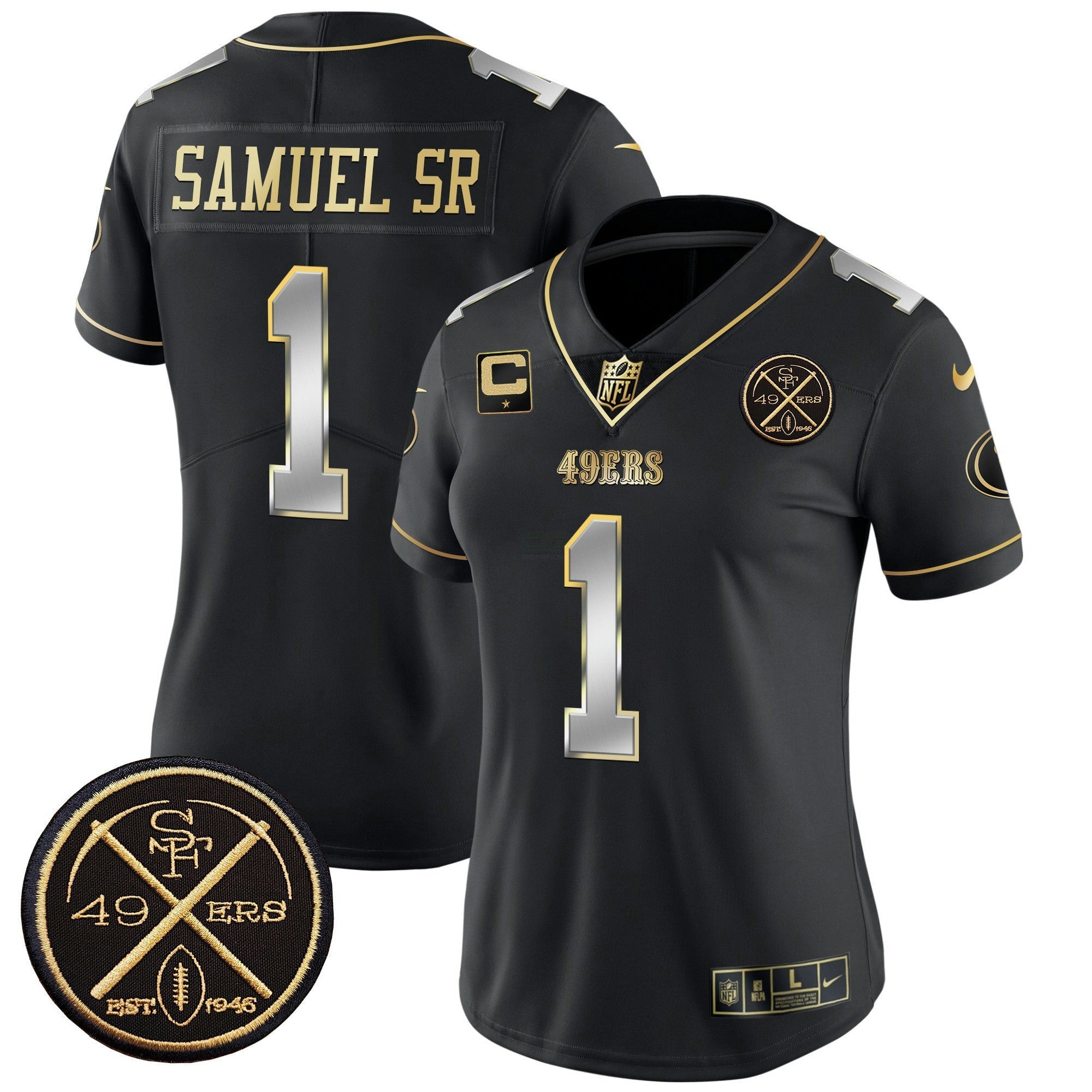 Camisa NFL Women’s Est.1946 Patch Vapor Limited Jersey