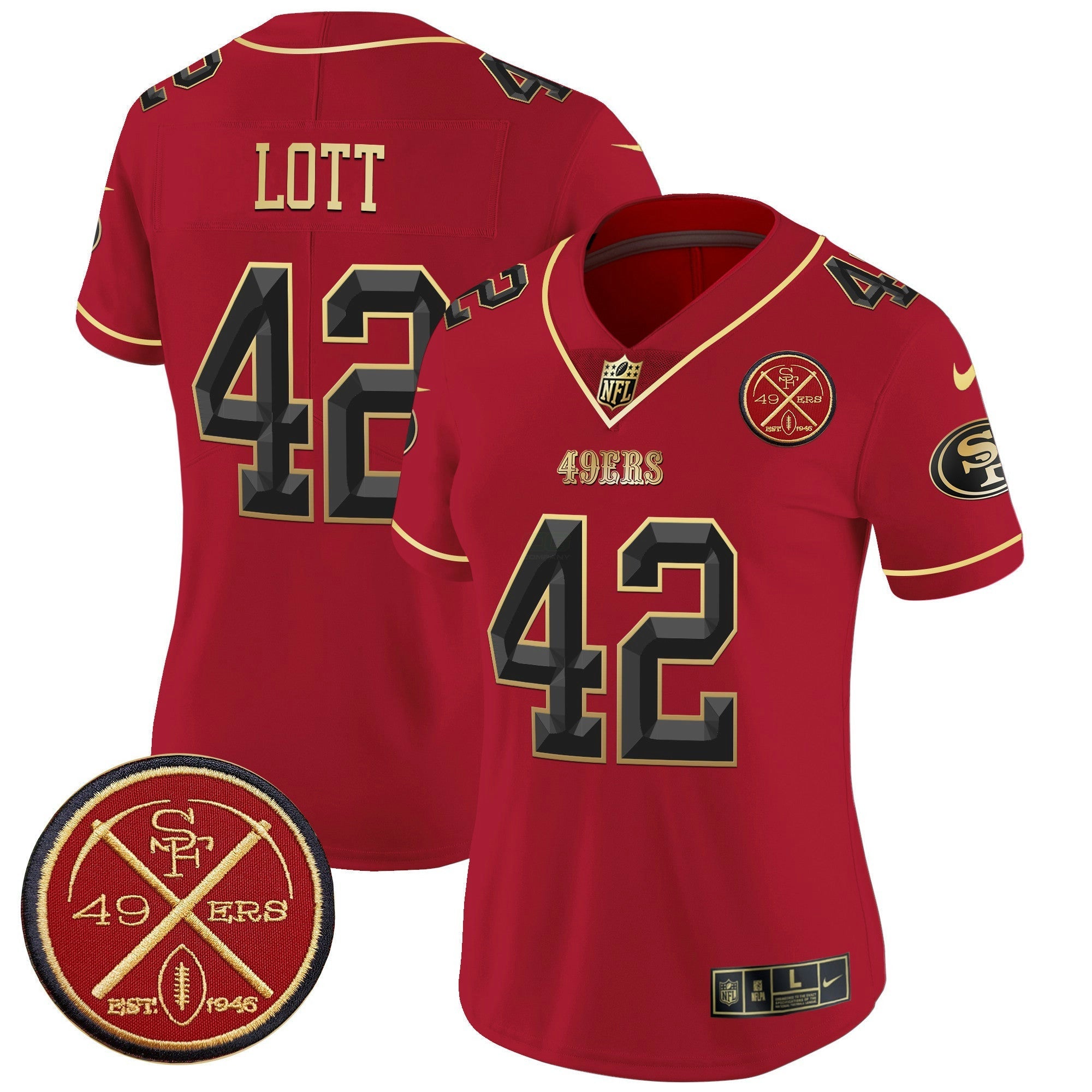Camisa NFL Women’s Est.1946 Patch Vapor Limited Jersey V2