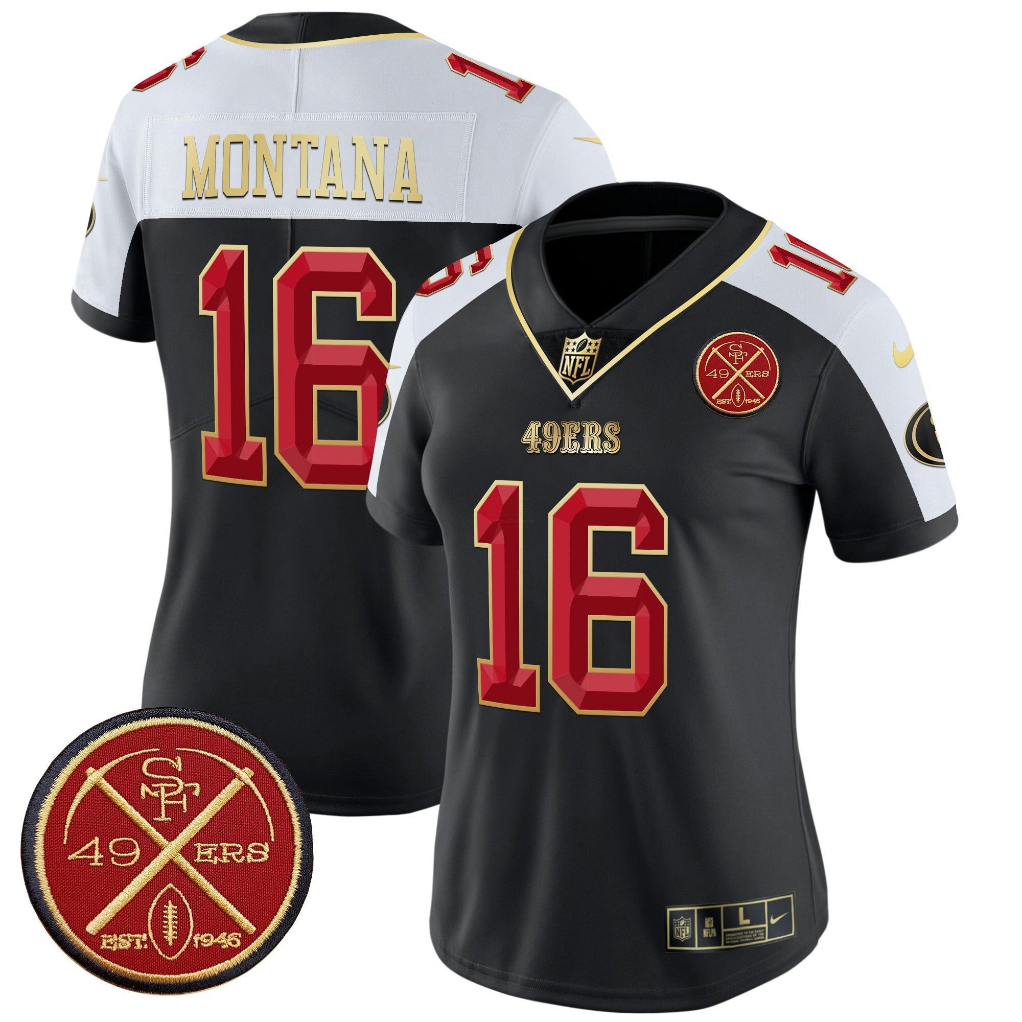 Camisa NFL Women’s Est.1946 Patch Vapor Limited Jersey V2