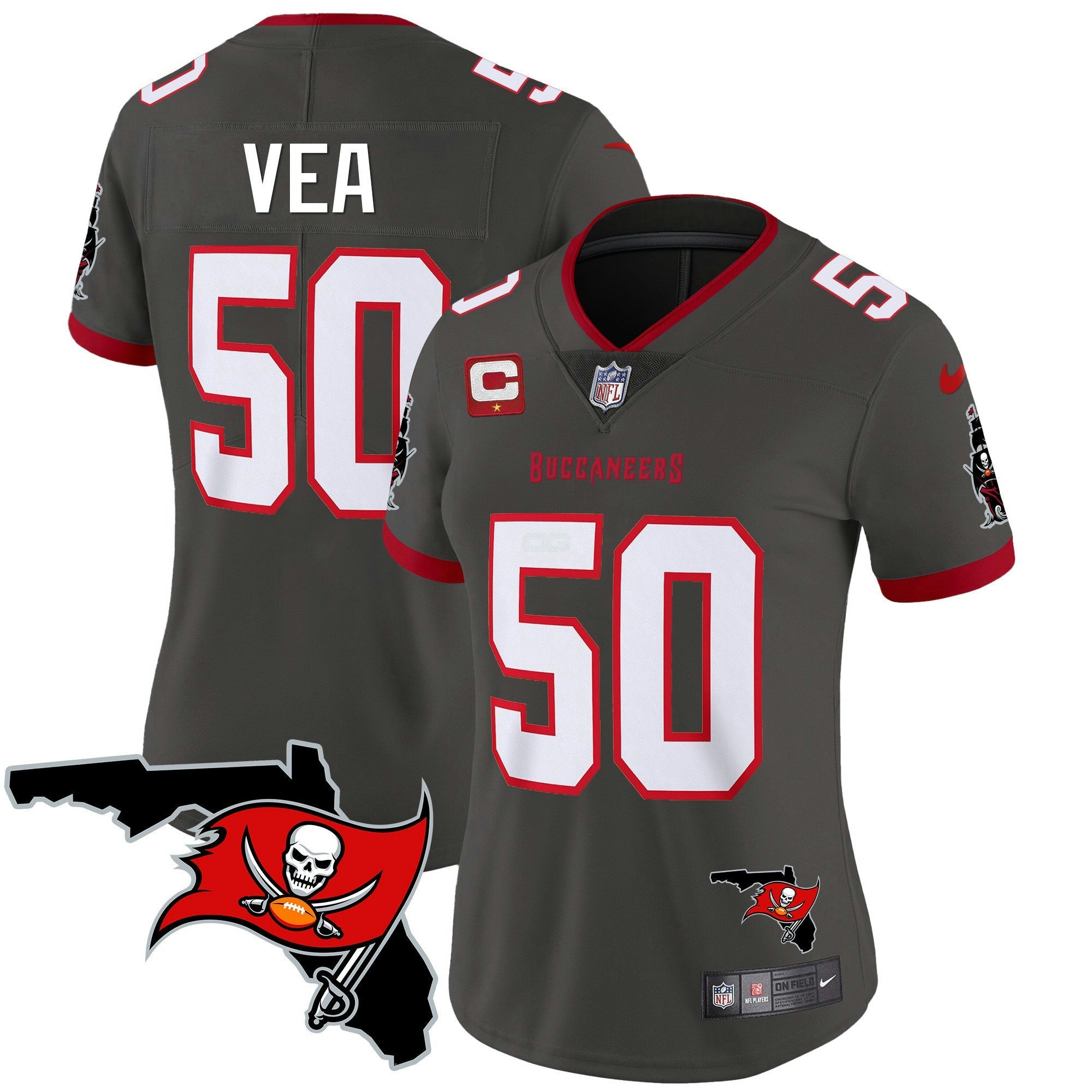 Camisa NFL Women’s Florida Patch Vapor Limited Jersey